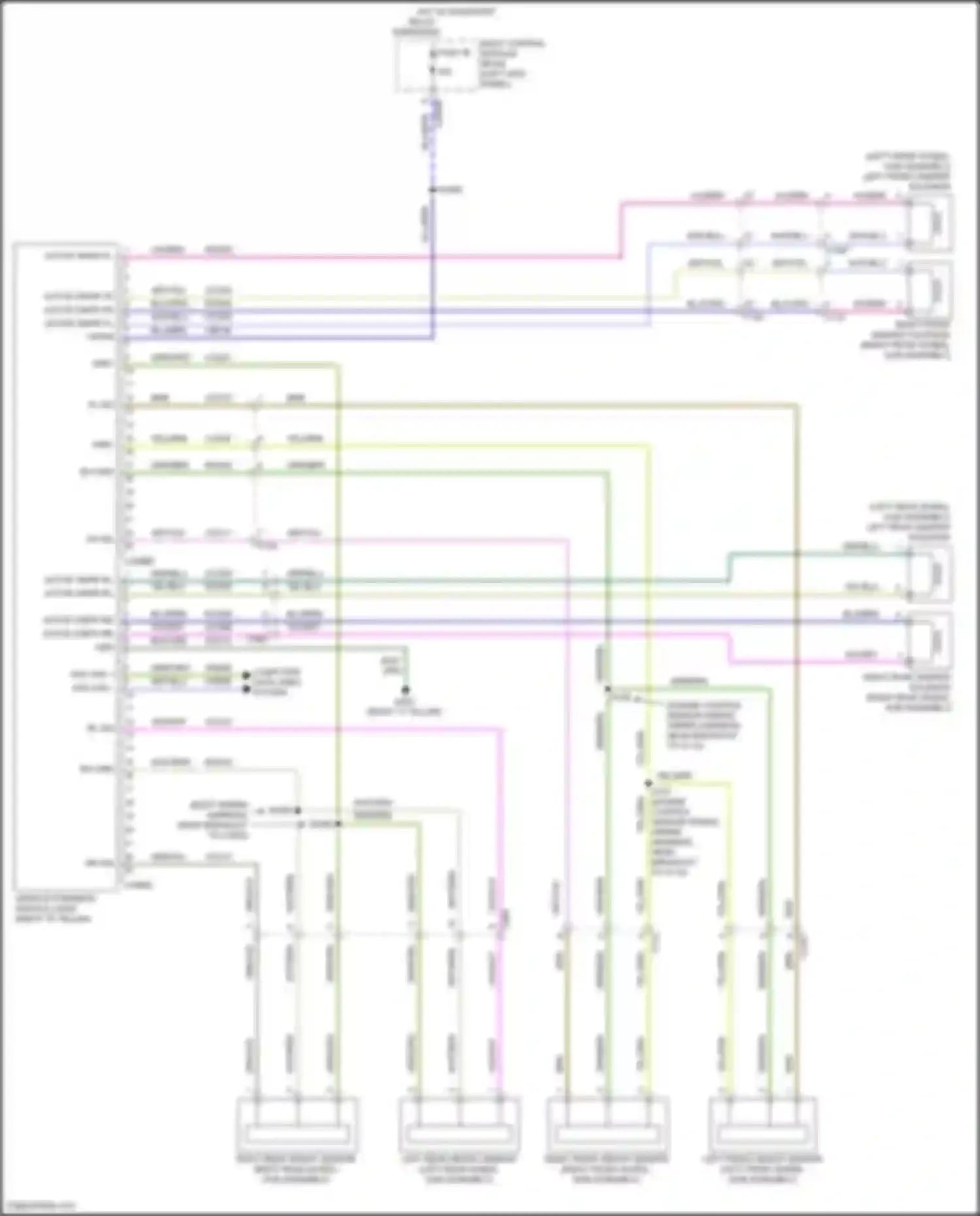 Wiring diagram grn/org for Lincoln MKX II (2015-2018) (46 of 54)