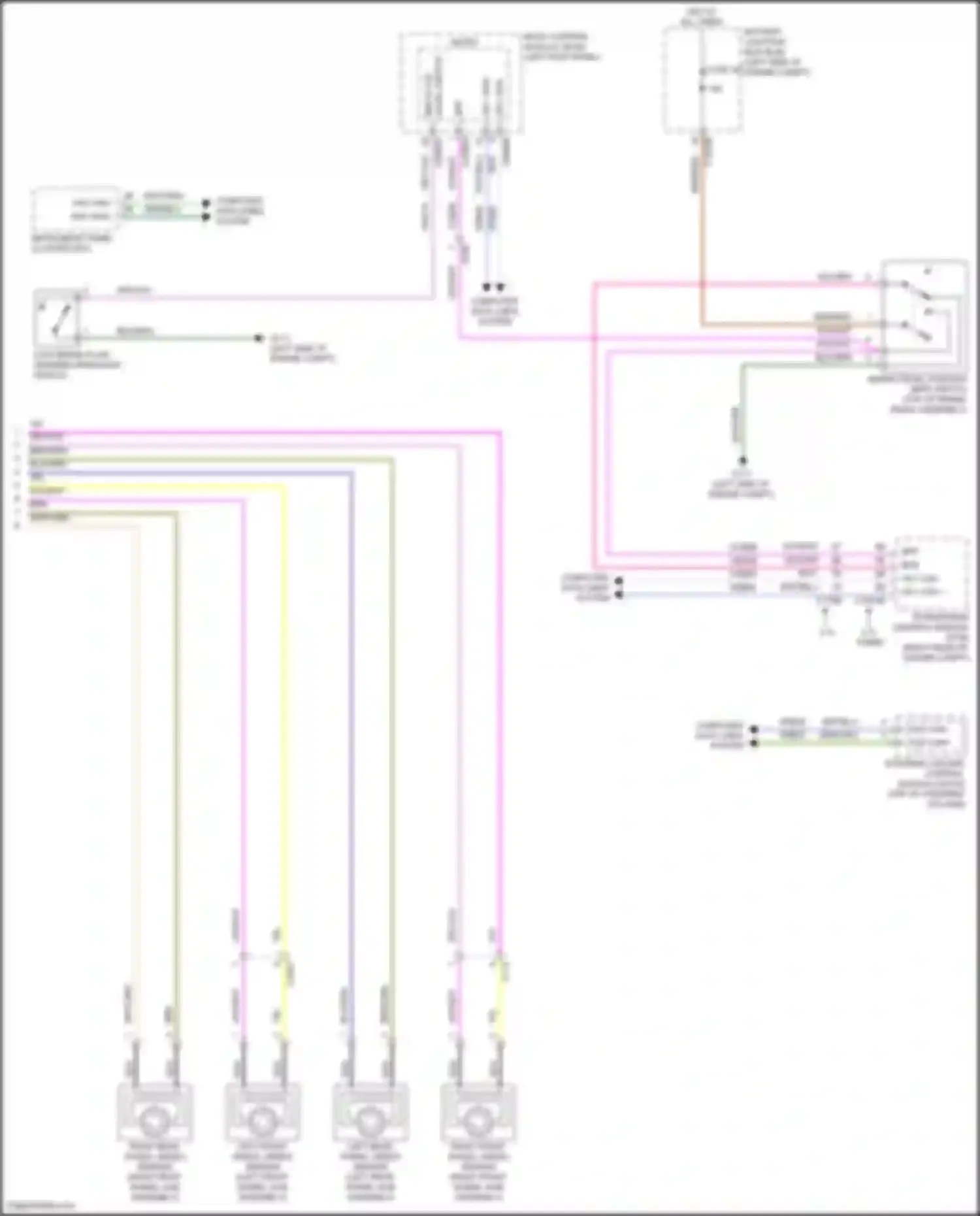 Wiring diagram grn/org for Lincoln MKX II (2015-2018) (31 of 54)