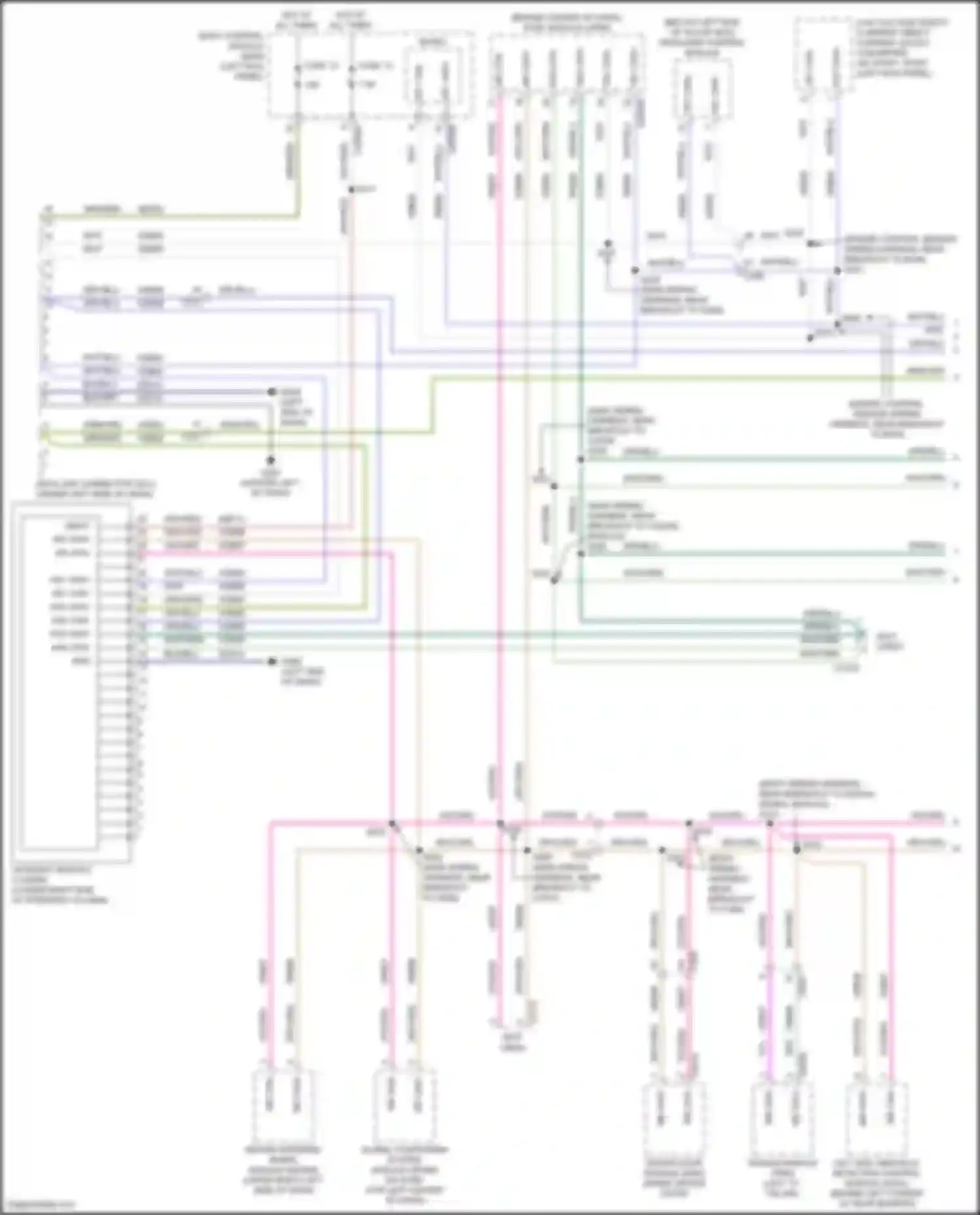 Wiring diagram gry/blu for Lincoln MKX II (2015-2018) (32 of 64)