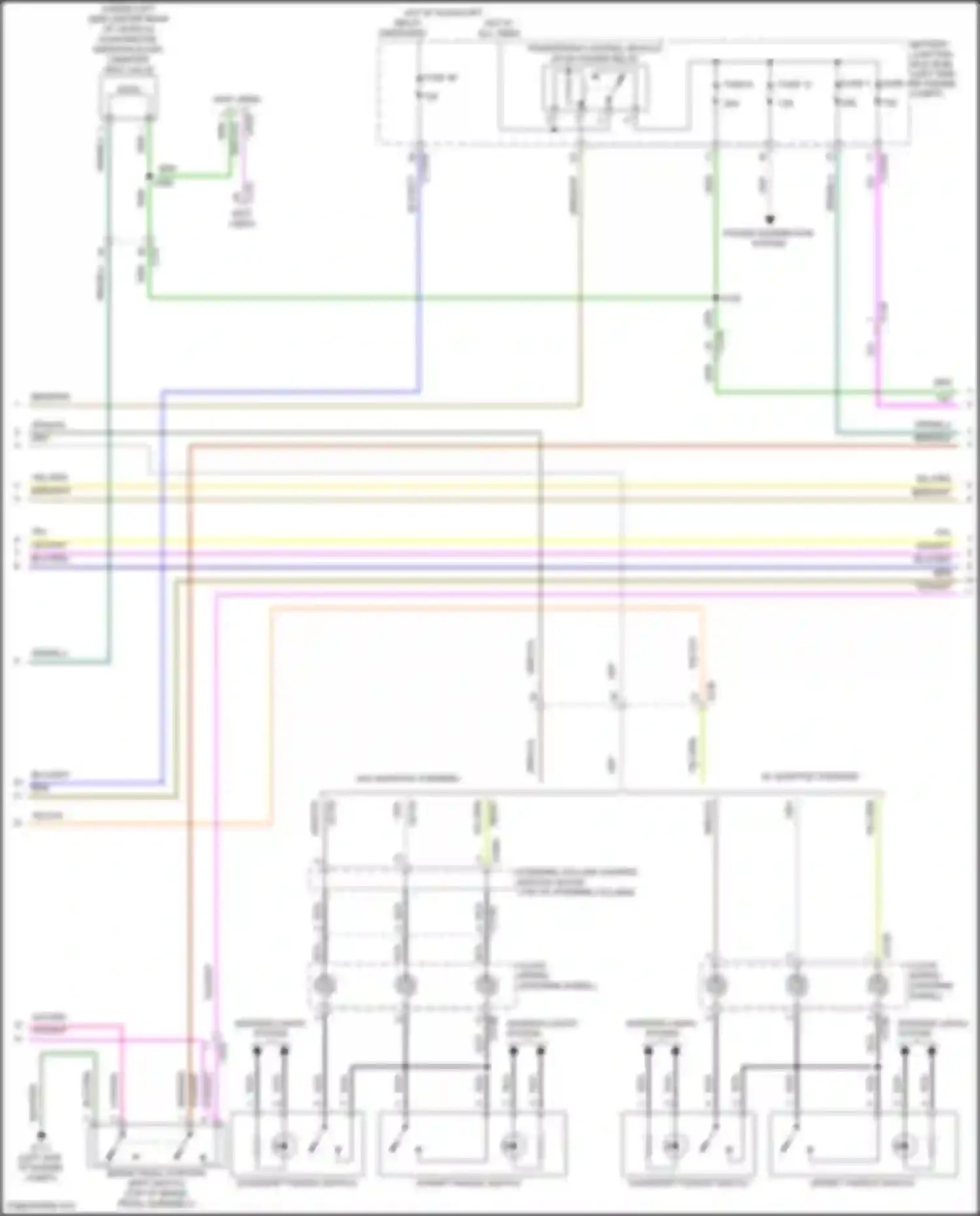 Wiring diagram gry/vio for Lincoln MKX II (2015-2018) (44 of 48)