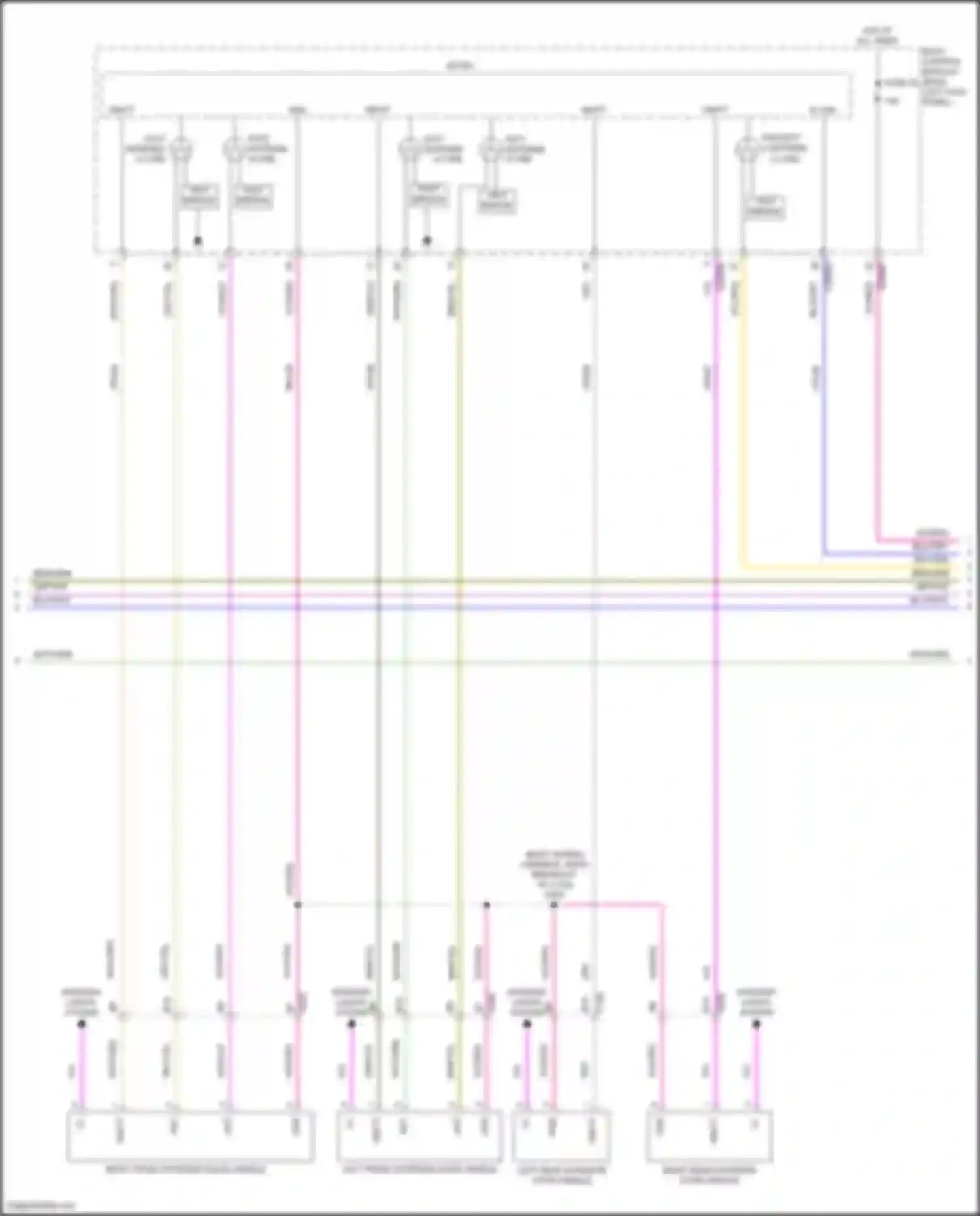 Wiring diagram gry/vio for Lincoln MKX II (2015-2018) (4 of 48)
