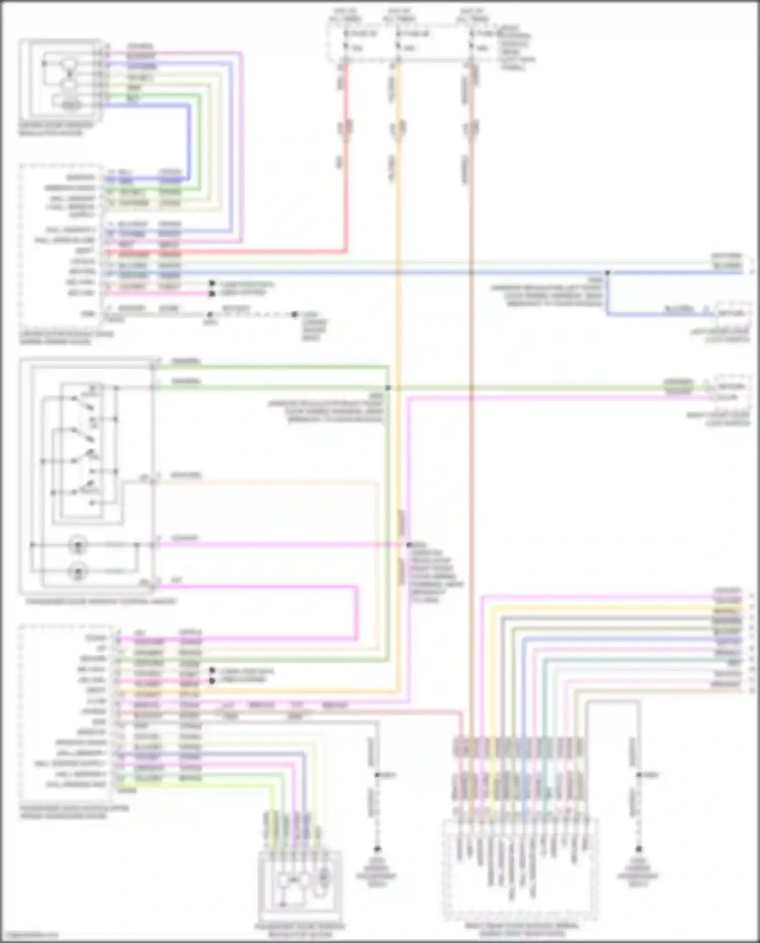 Wiring diagram hall sensor sply for Lincoln MKX II (2015-2018) (1 of 1)