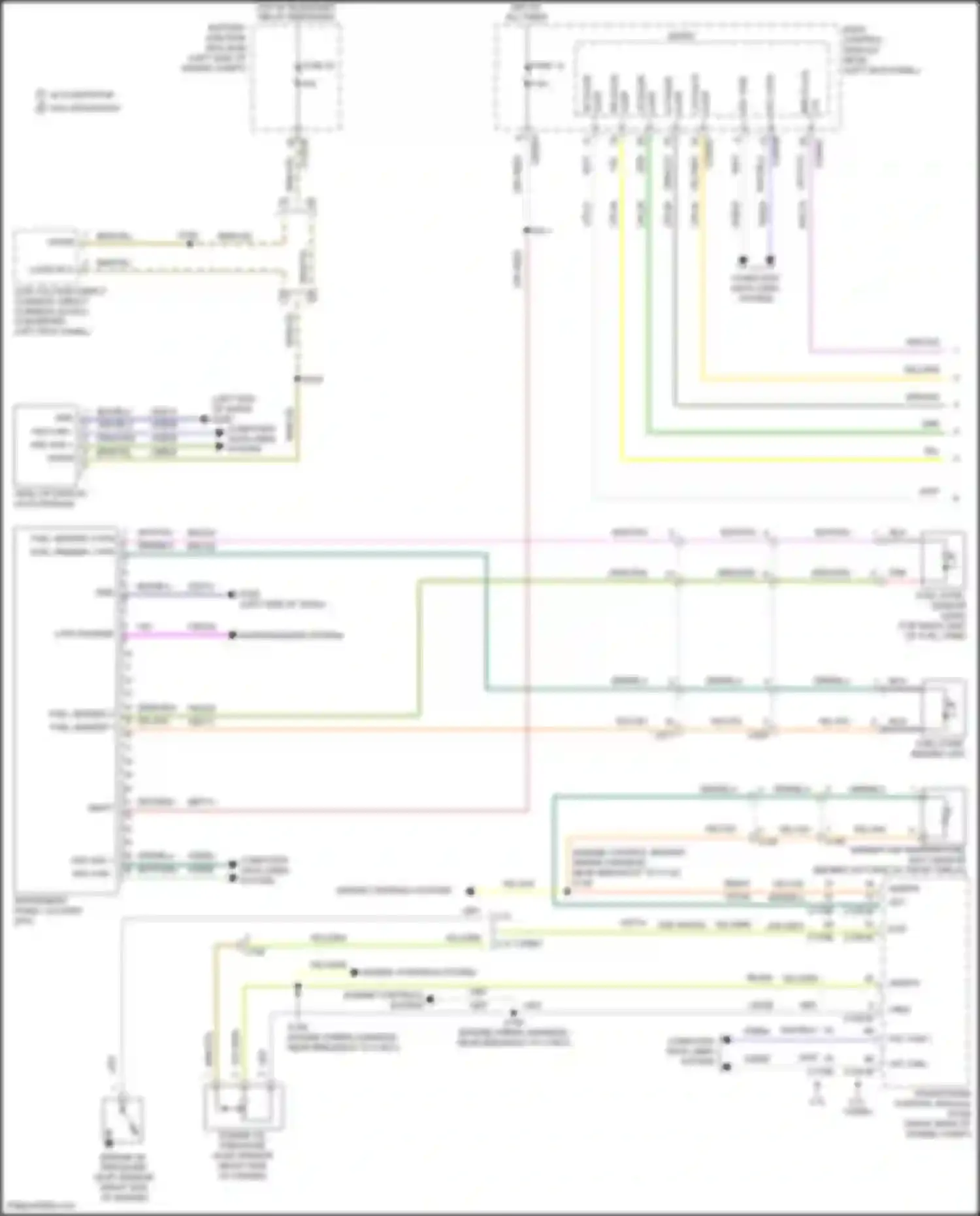 Wiring diagram logic rly for Lincoln MKX II (2015-2018) (1 of 1)