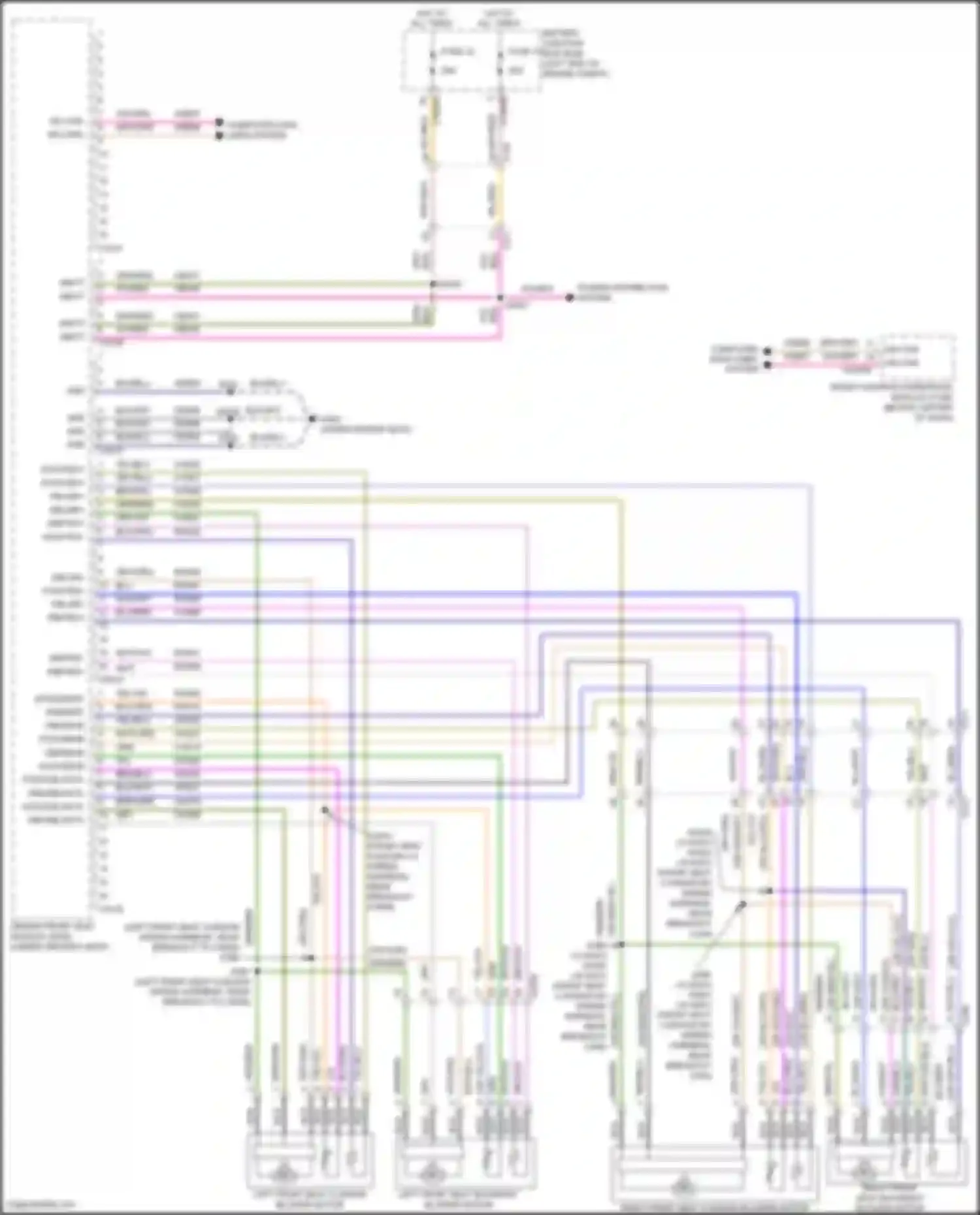 Wiring diagram red for Lincoln MKX II (2015-2018) (31 of 40)