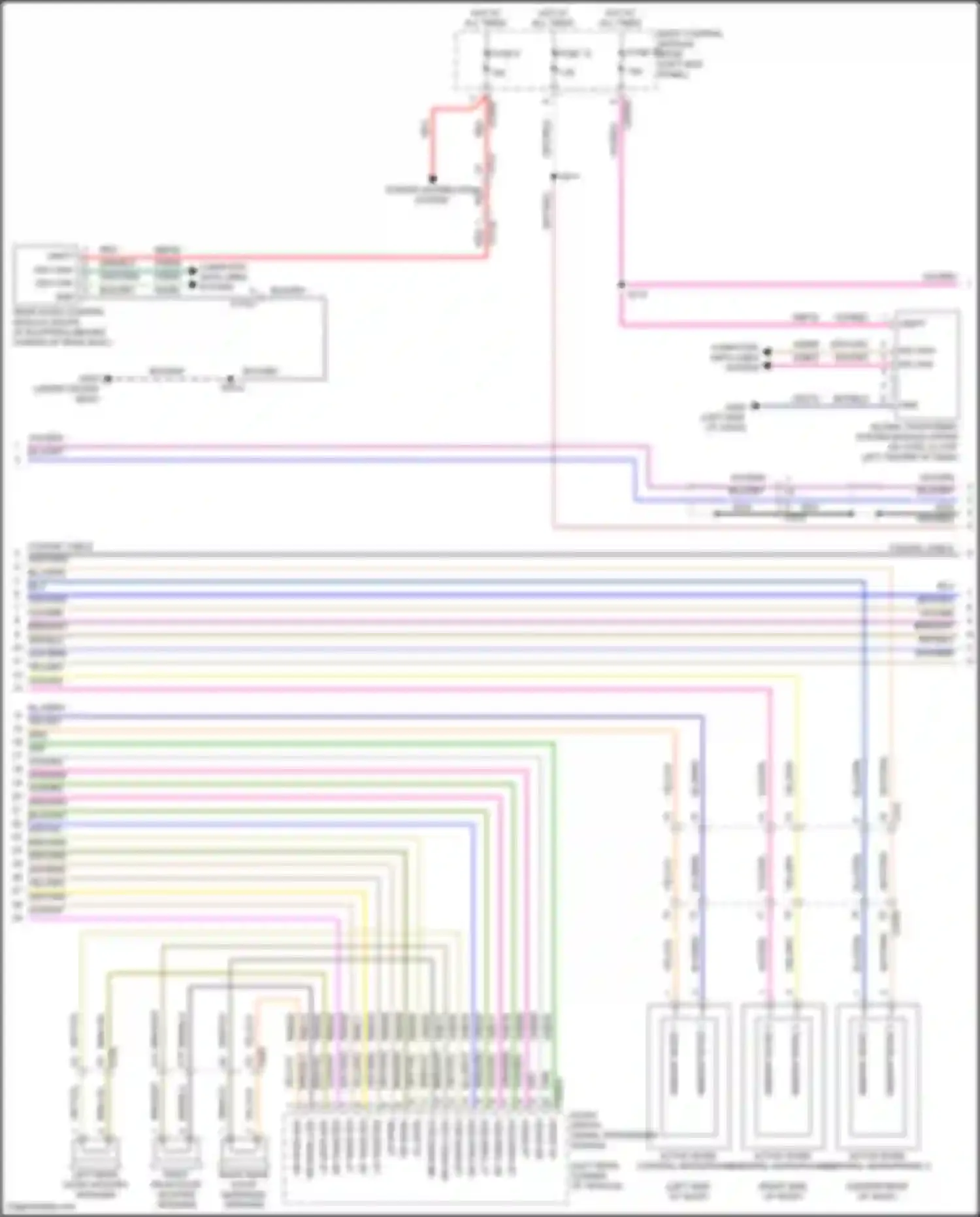 Wiring diagram rr tweeter - for Lincoln MKX II (2015-2018) (2 of 4)