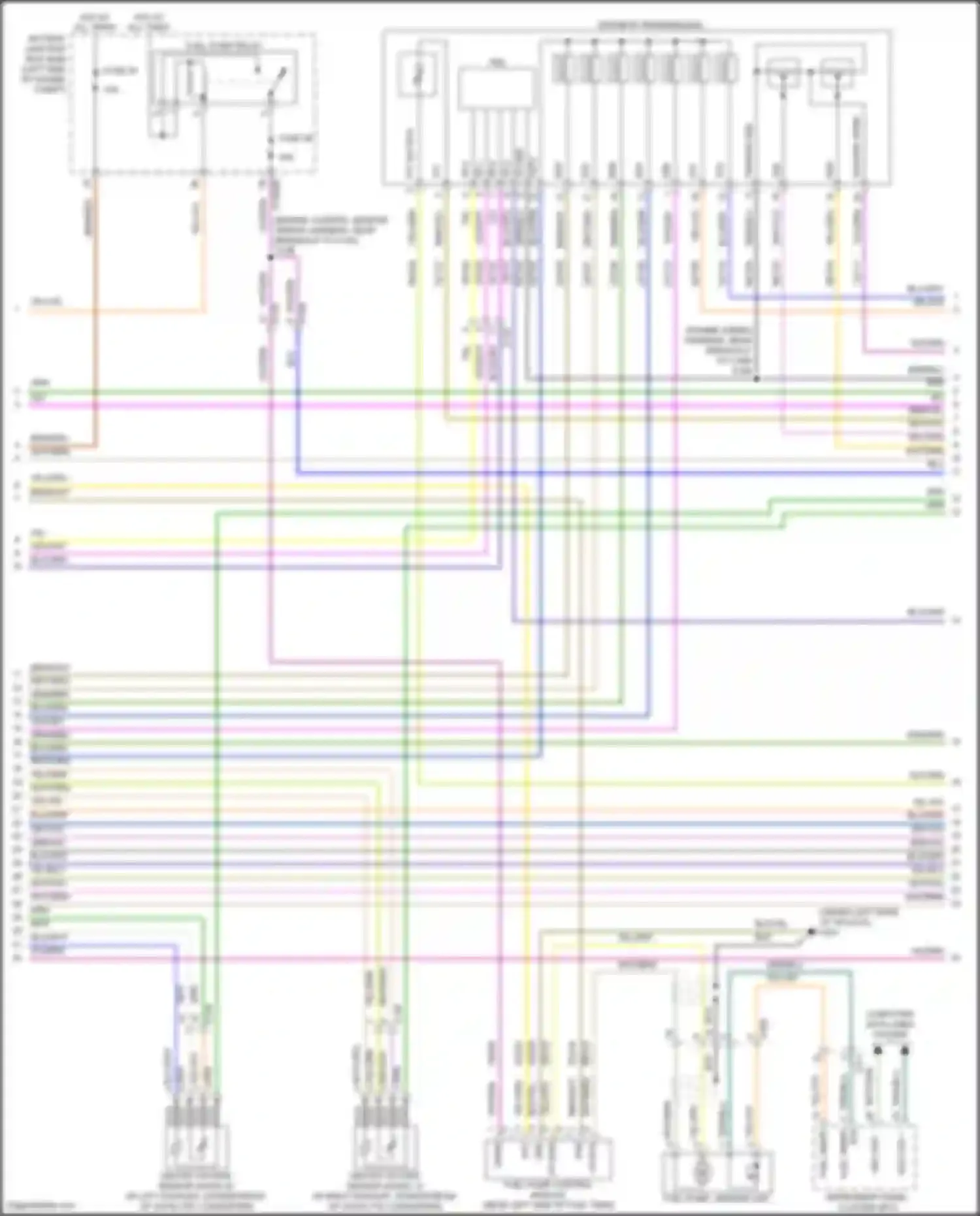 Wiring diagram tr 3 for Lincoln MKX II (2015-2018) (7 of 8)
