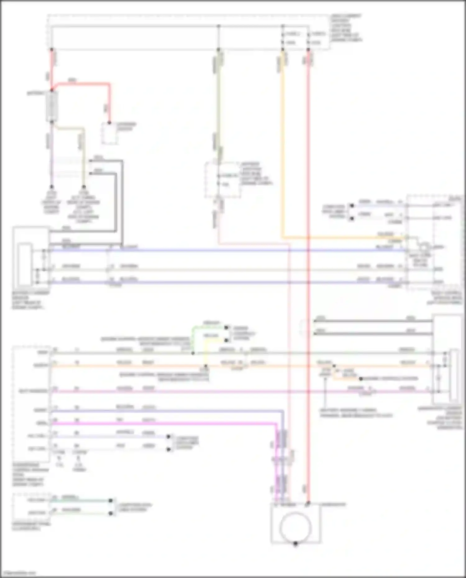 Wiring diagram wht/red for Lincoln MKX II (2015-2018) (2 of 3)