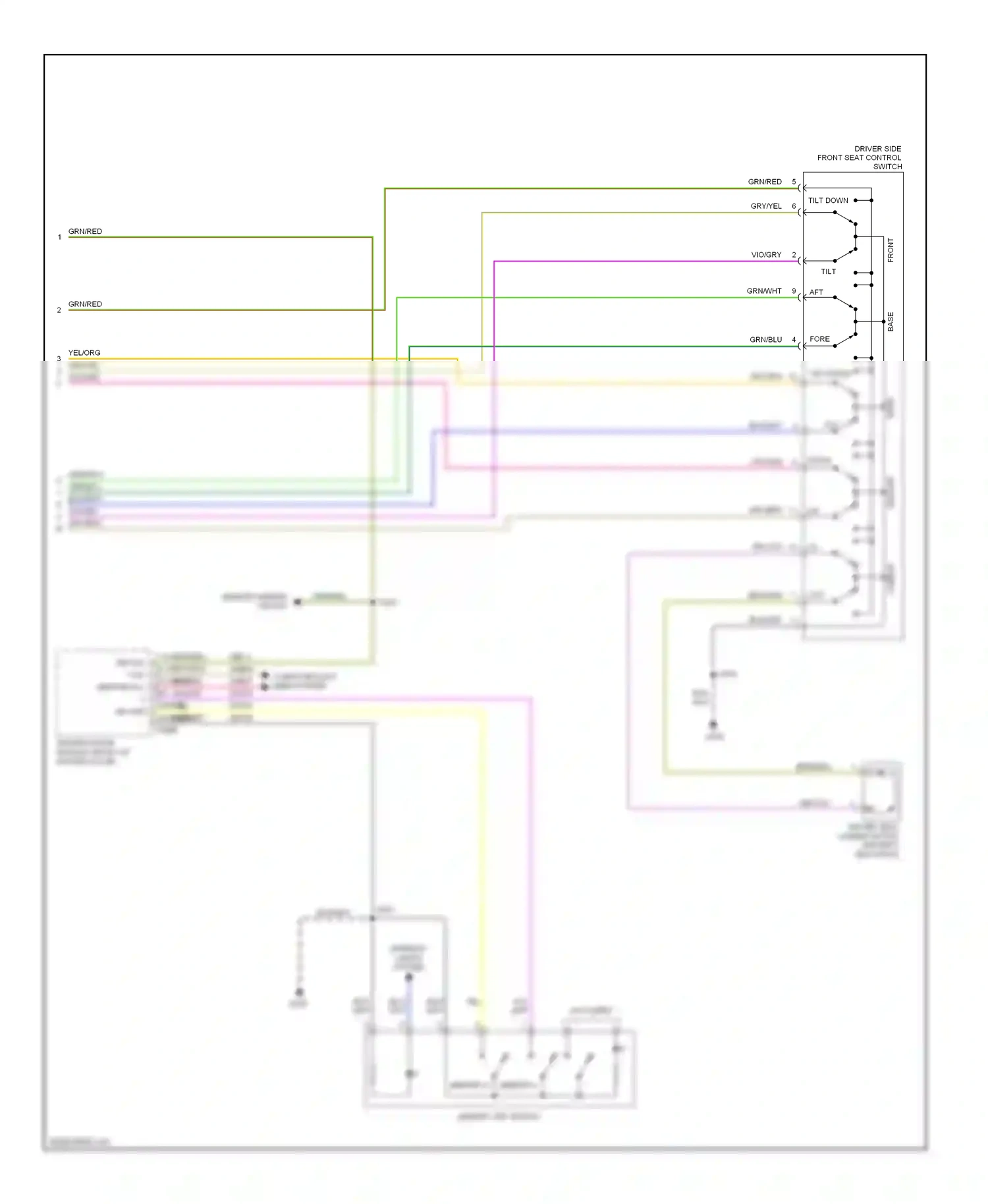 Lincoln MKZ I facelift (2009-2012) blu wiring diagram  (17 of 40)
