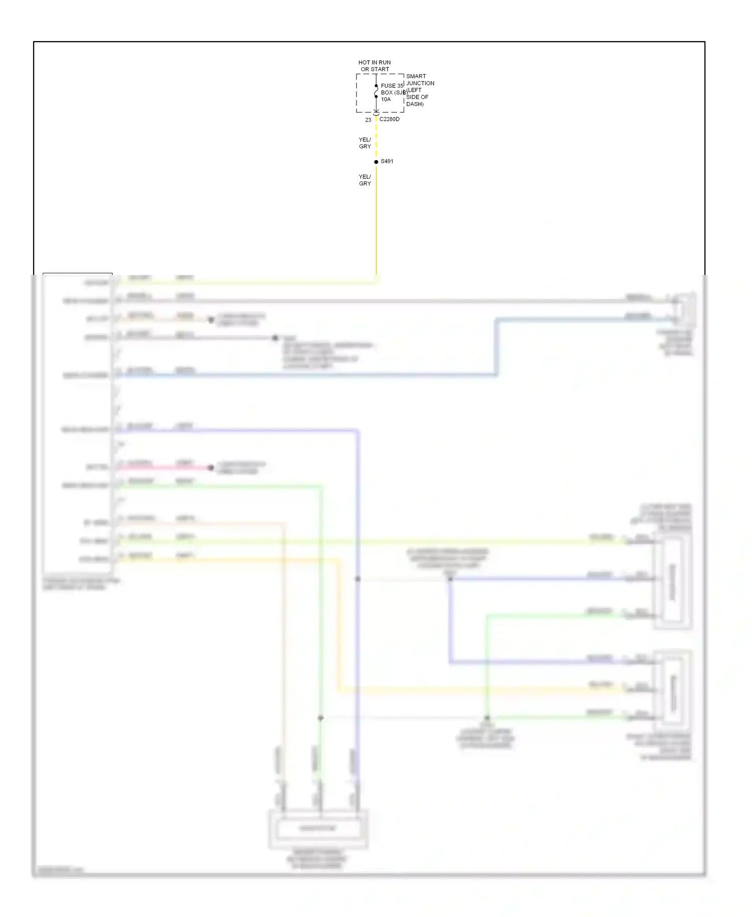 Lincoln MKZ I facelift (2009-2012) nca wiring diagram  (6 of 17)