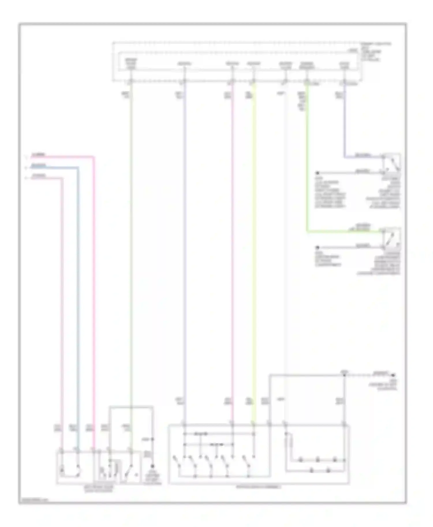 MKZ Lincoln I (2006-2009): Forced entry circuit, with memory (2 of 2)
