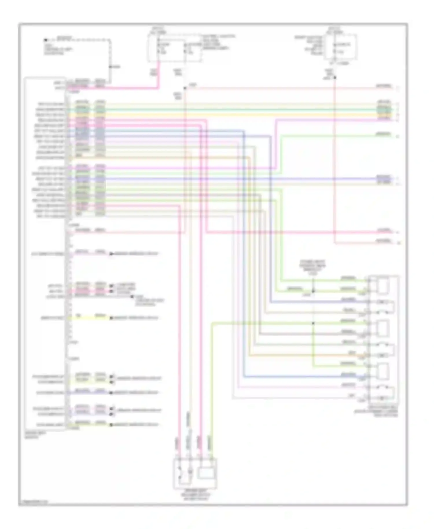 MKZ Lincoln I (2006-2009): Memory seat circuit (1 of 2)
