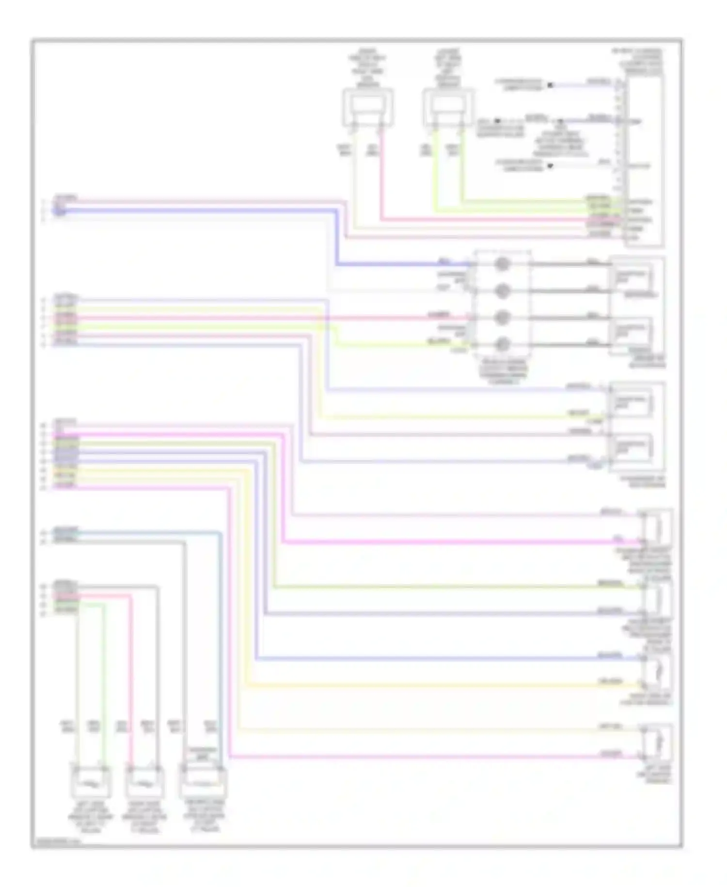 MKZ Lincoln I (2006-2009): Supplemental restraints circuit (2 of 2)
