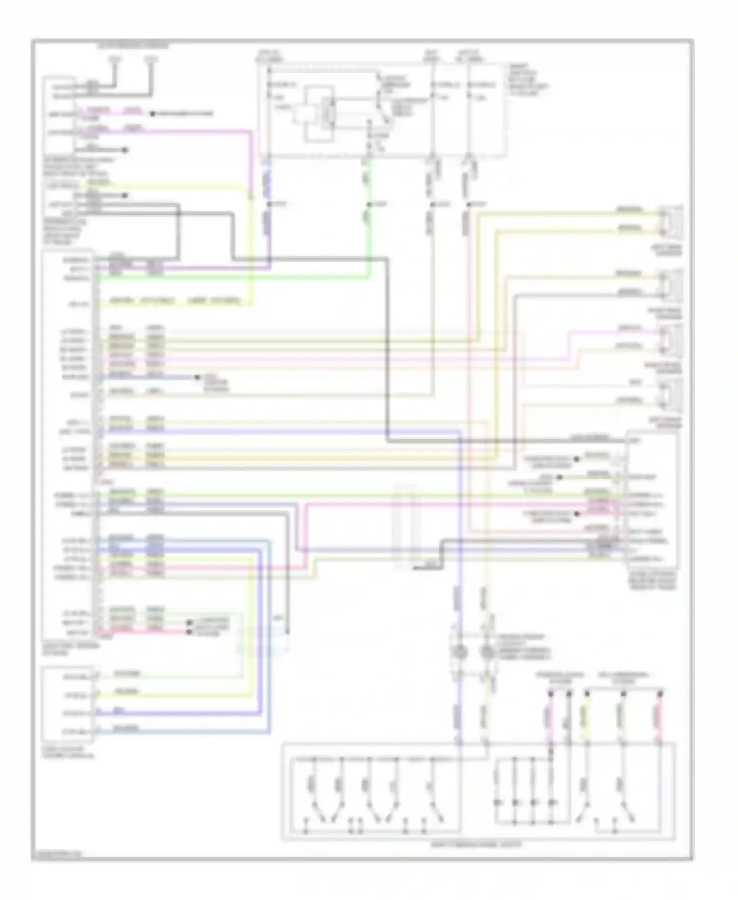 Wiring diagram accessory delay relay for Lincoln MKZ I (2006-2009) (2 of 8)