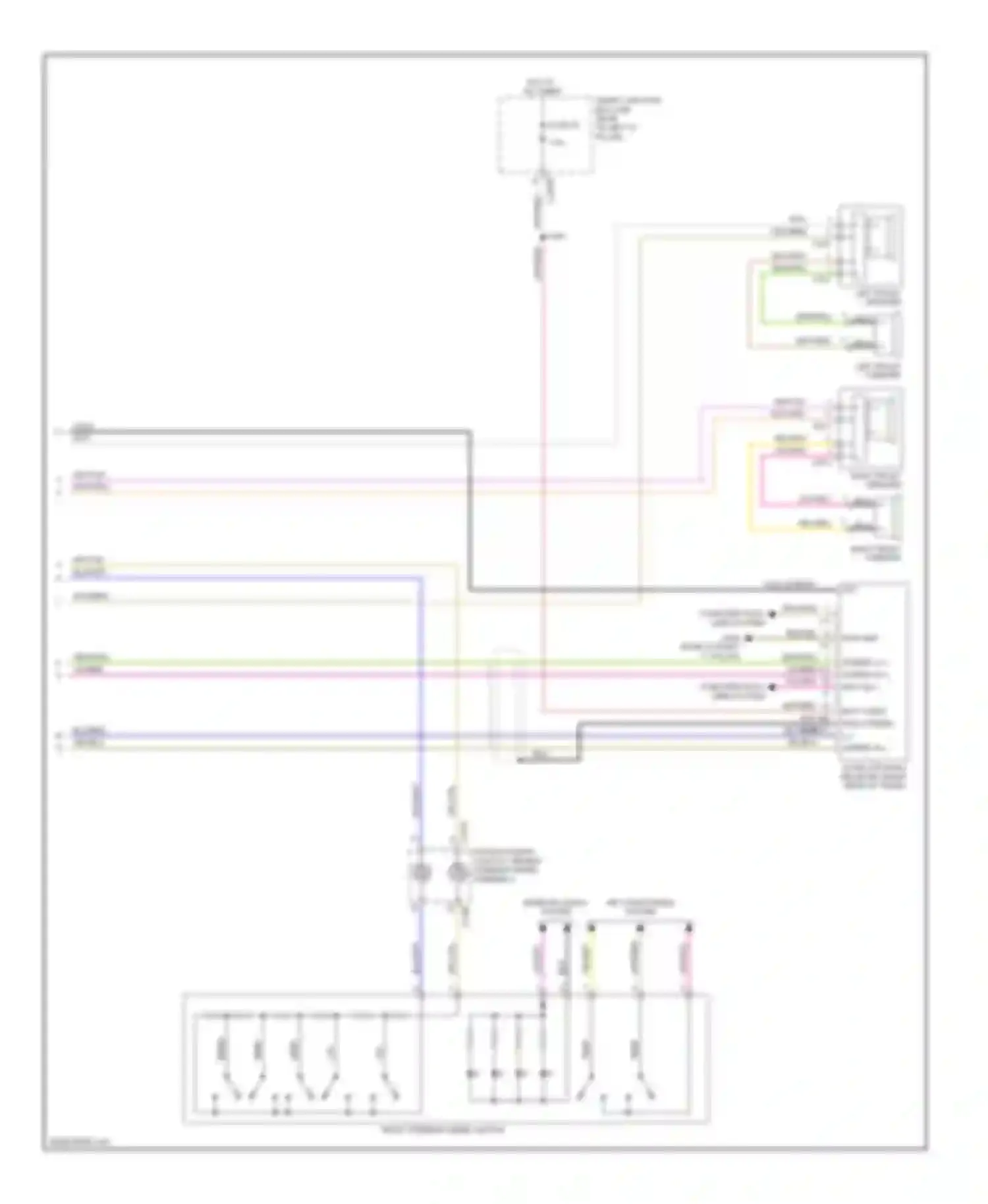 Wiring diagram gry/org for Lincoln MKZ I (2006-2009) (23 of 28)