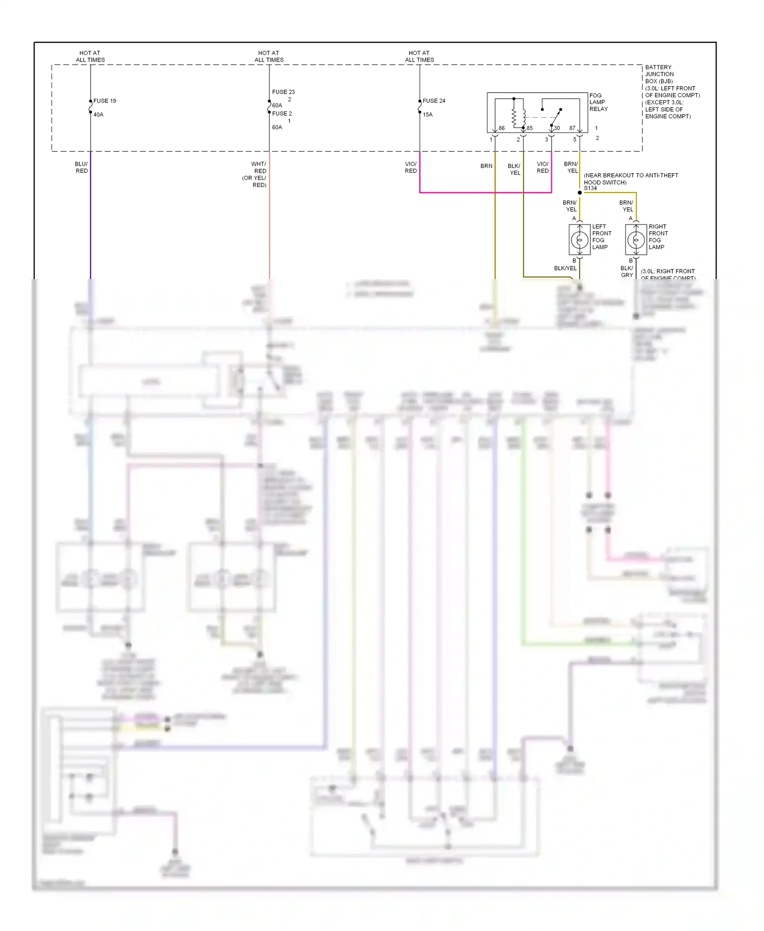 Lincoln MKZ I (2006-2009) low auto wiring diagram  (2 of 2)