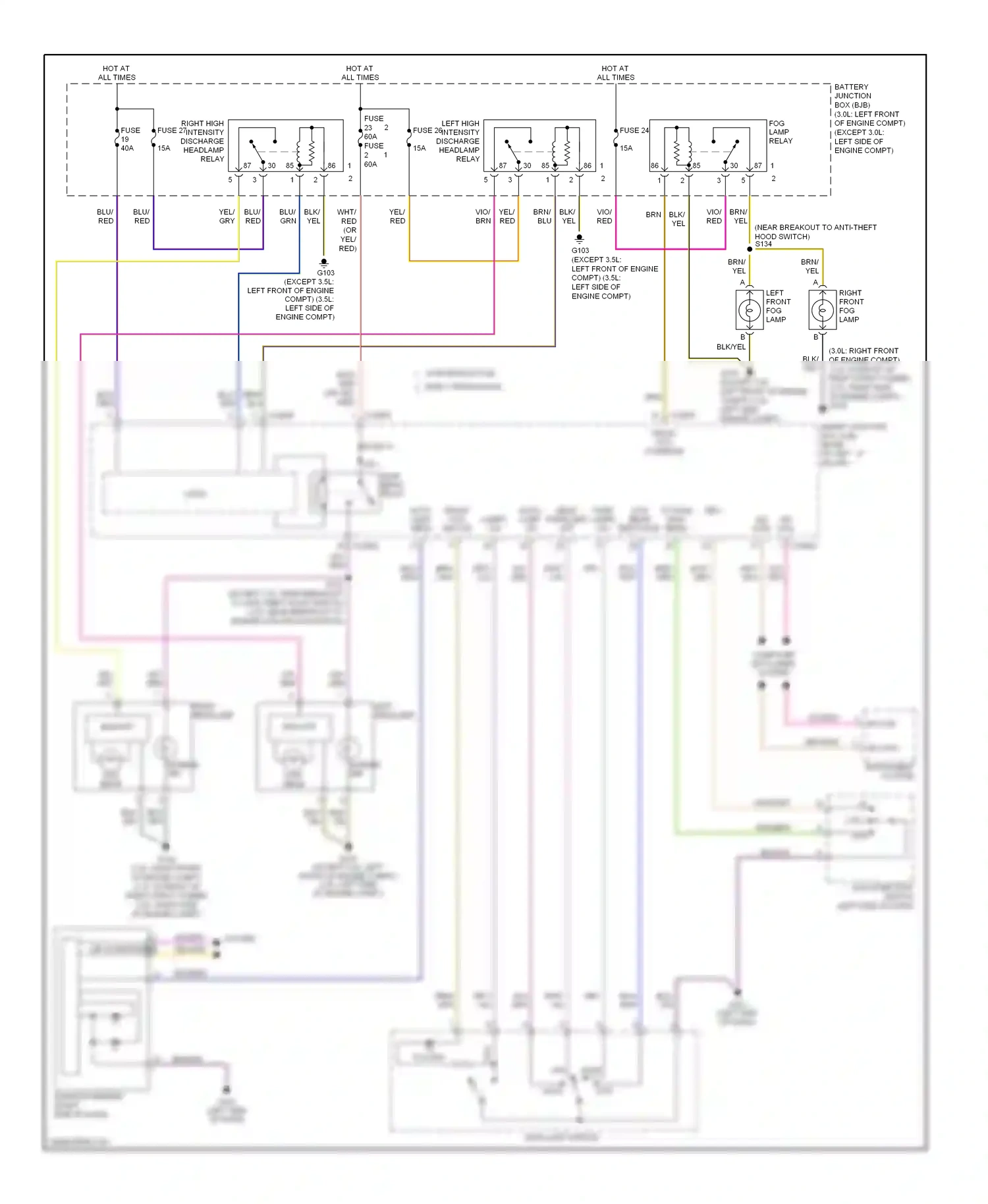 Lincoln MKZ I (2006-2009) org/ wiring diagram  (18 of 33)