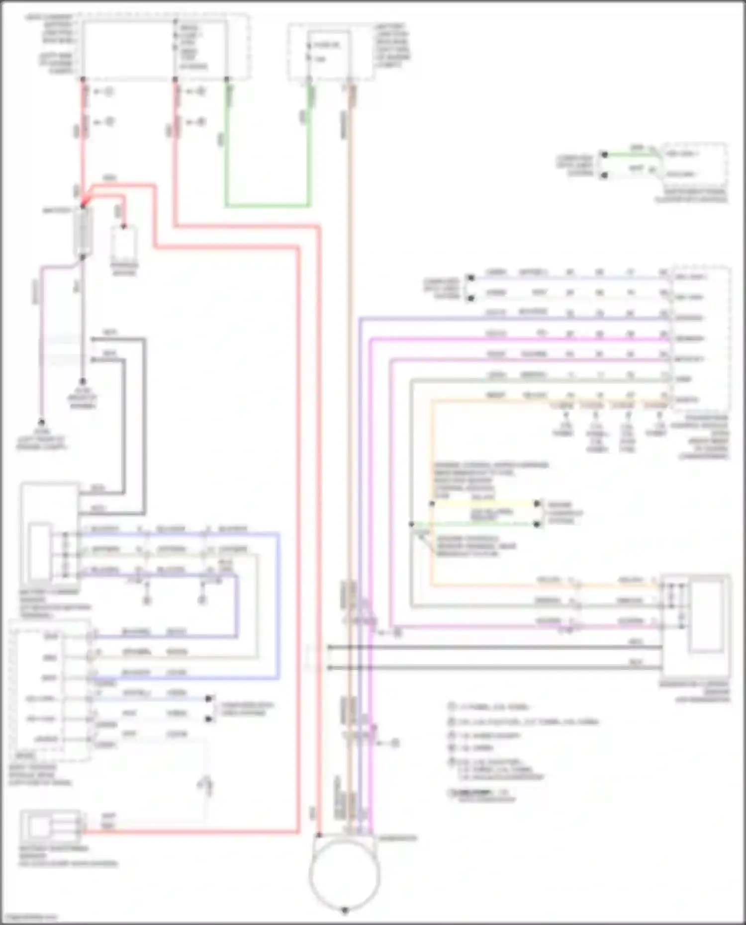 Wiring diagram 2.0l turbo, 1.5l turbo 6 w/ auto start/stop for Lincoln MKZ II facelift (2016-2020) (1 of 1)
