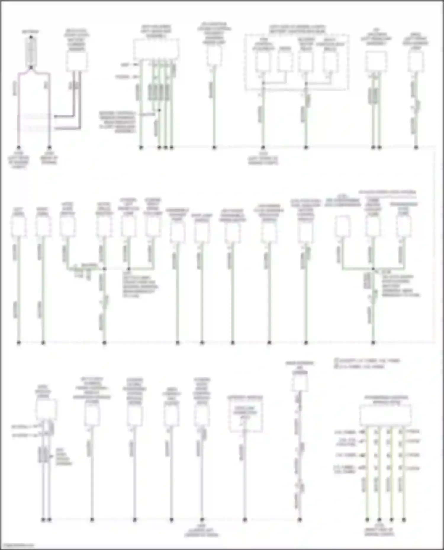 Wiring diagram 2.5l, 2.5l flex fuel for Lincoln MKZ II facelift (2016-2020) (7 of 12)