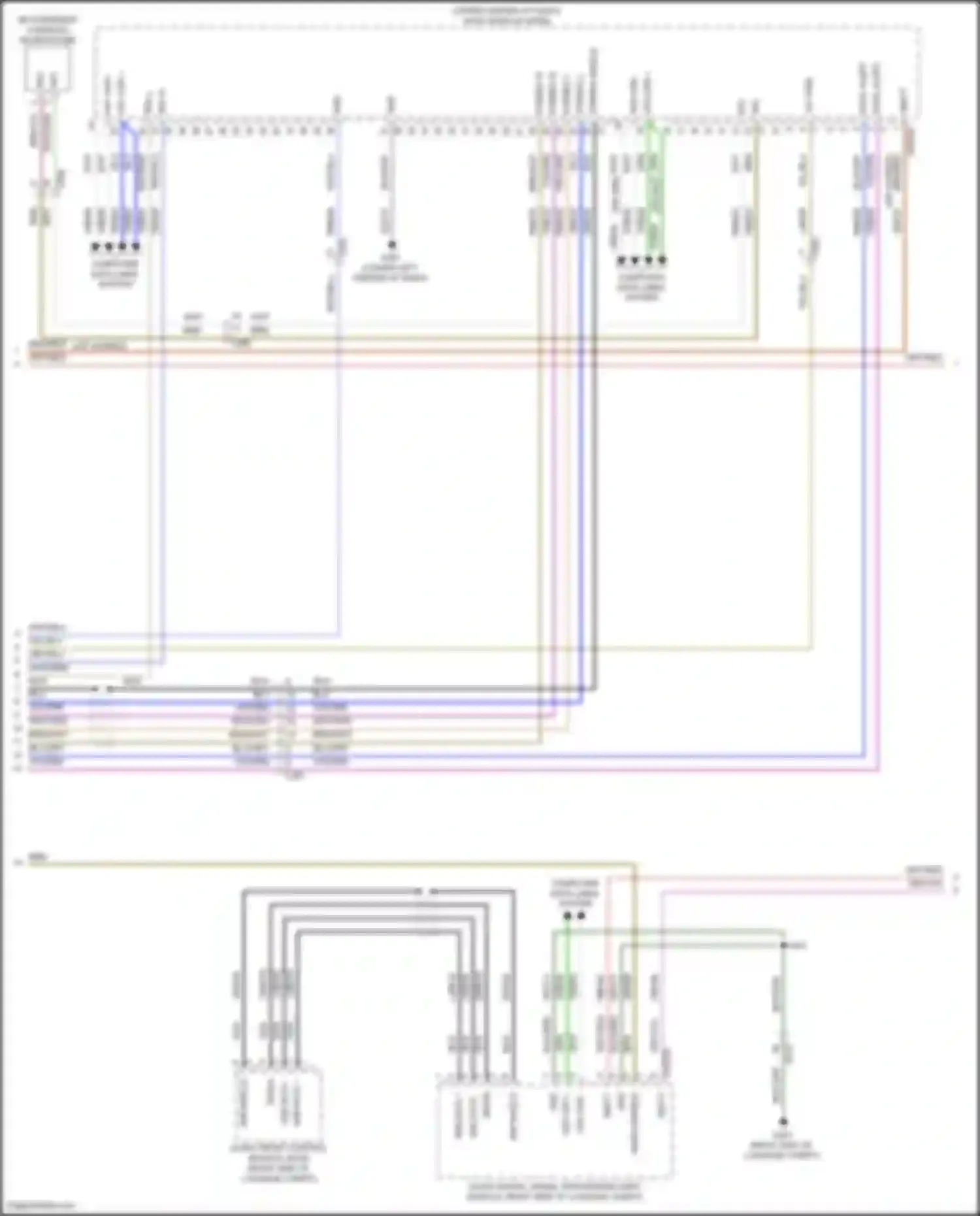 Wiring diagram audio enable for Lincoln MKZ II facelift (2016-2020) (2 of 5)