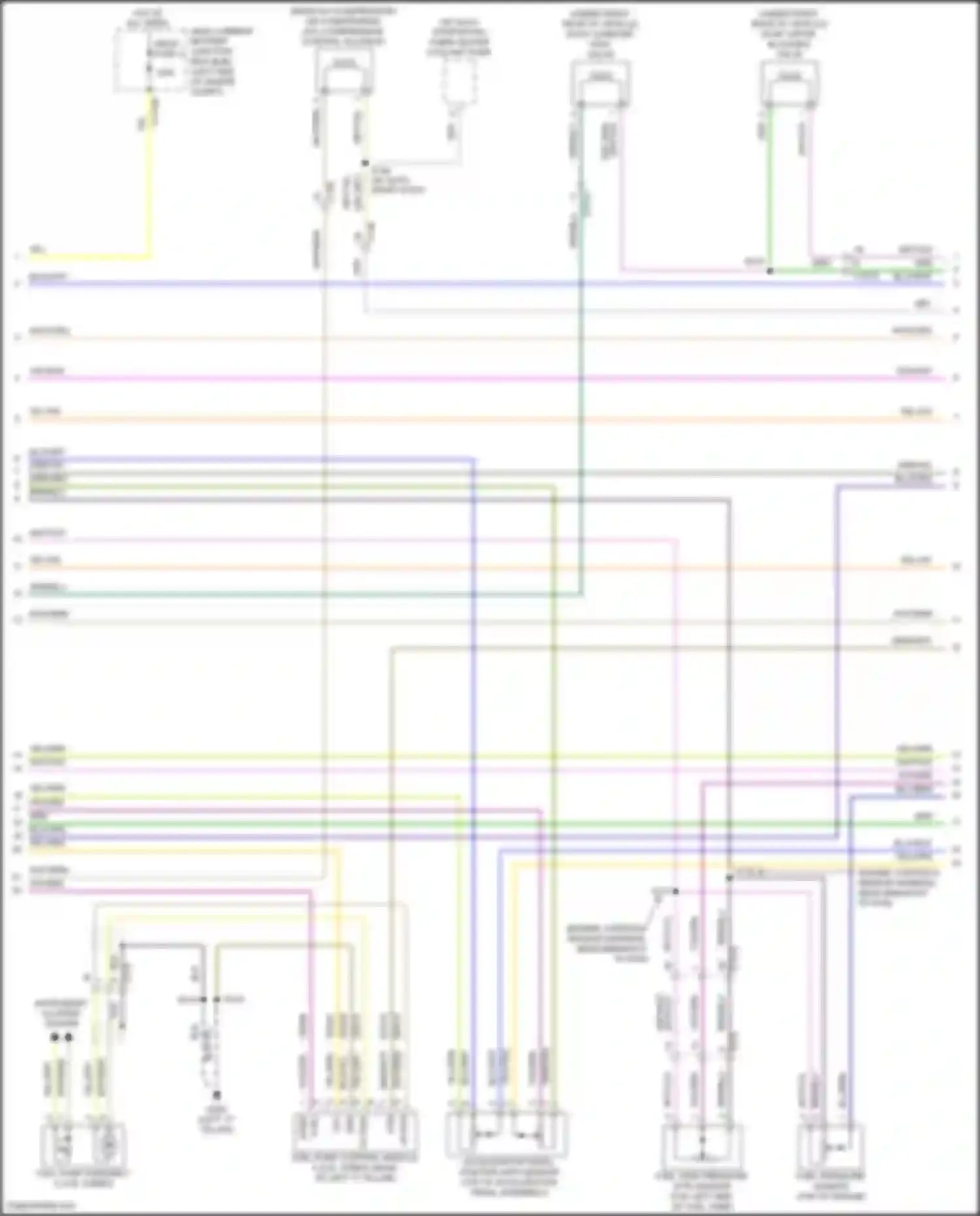 Wiring diagram blk for Lincoln MKZ II facelift (2016-2020) (60 of 68)