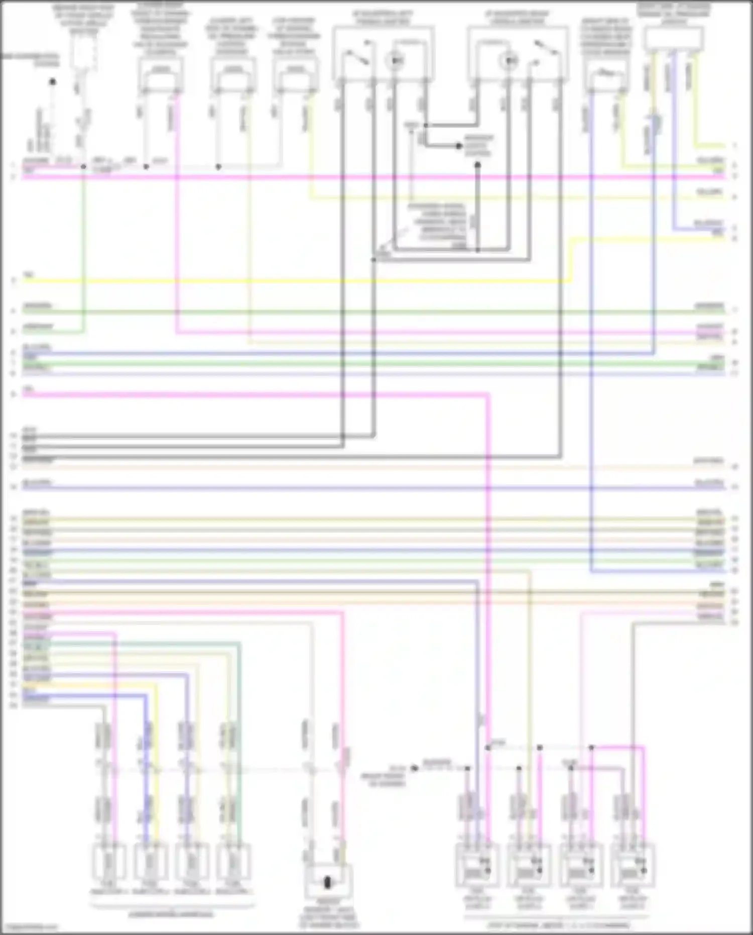 Wiring diagram blk/vio for Lincoln MKZ II facelift (2016-2020) (43 of 44)