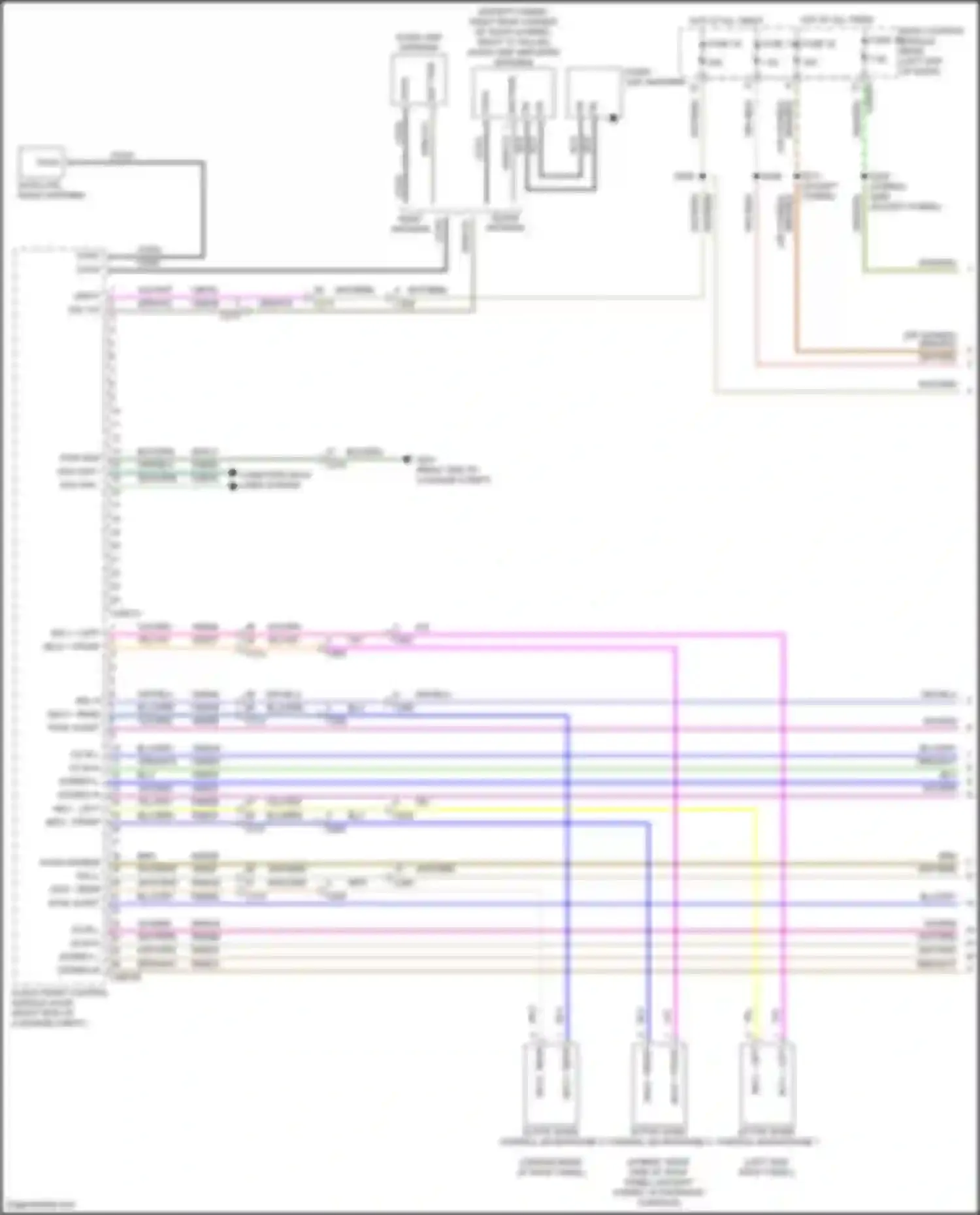 Wiring diagram brn/red for Lincoln MKZ II facelift (2016-2020) (15 of 41)