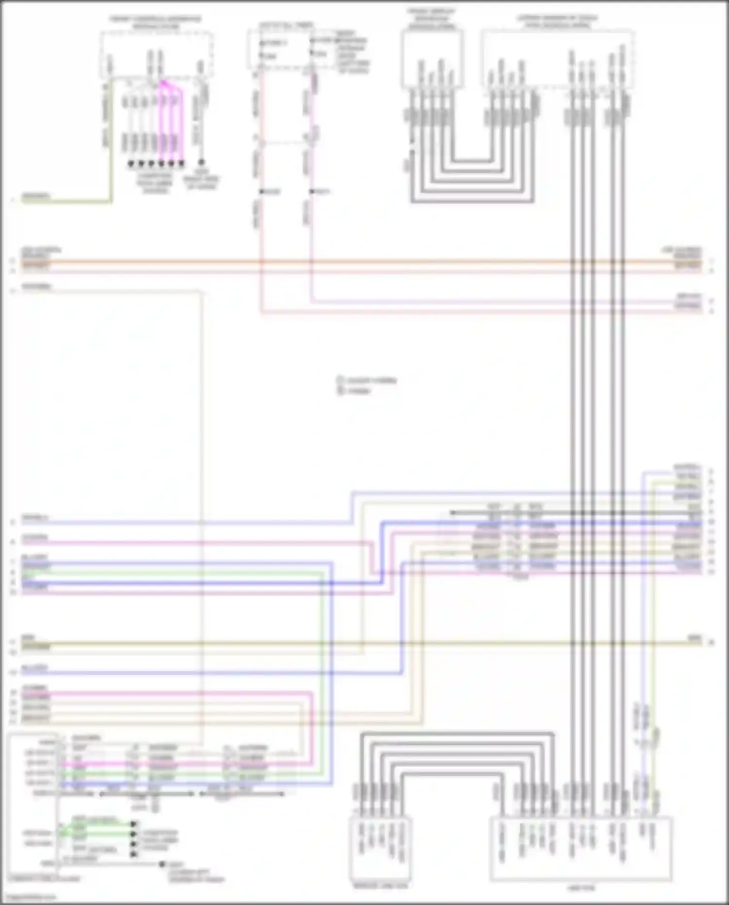 Wiring diagram computer data lines system for Lincoln MKZ II facelift (2016-2020) (38 of 125)