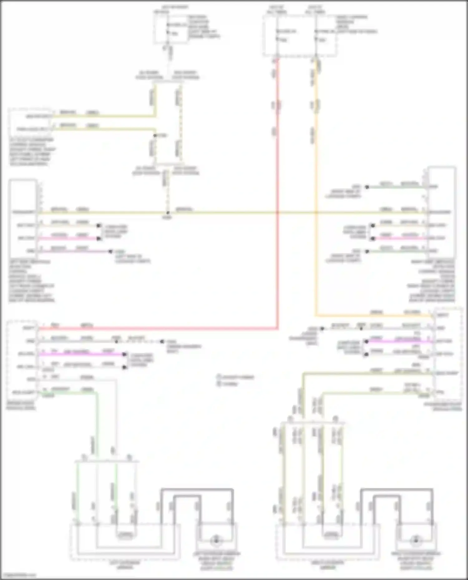 Wiring diagram computer data lines system for Lincoln MKZ II facelift (2016-2020) (61 of 125)