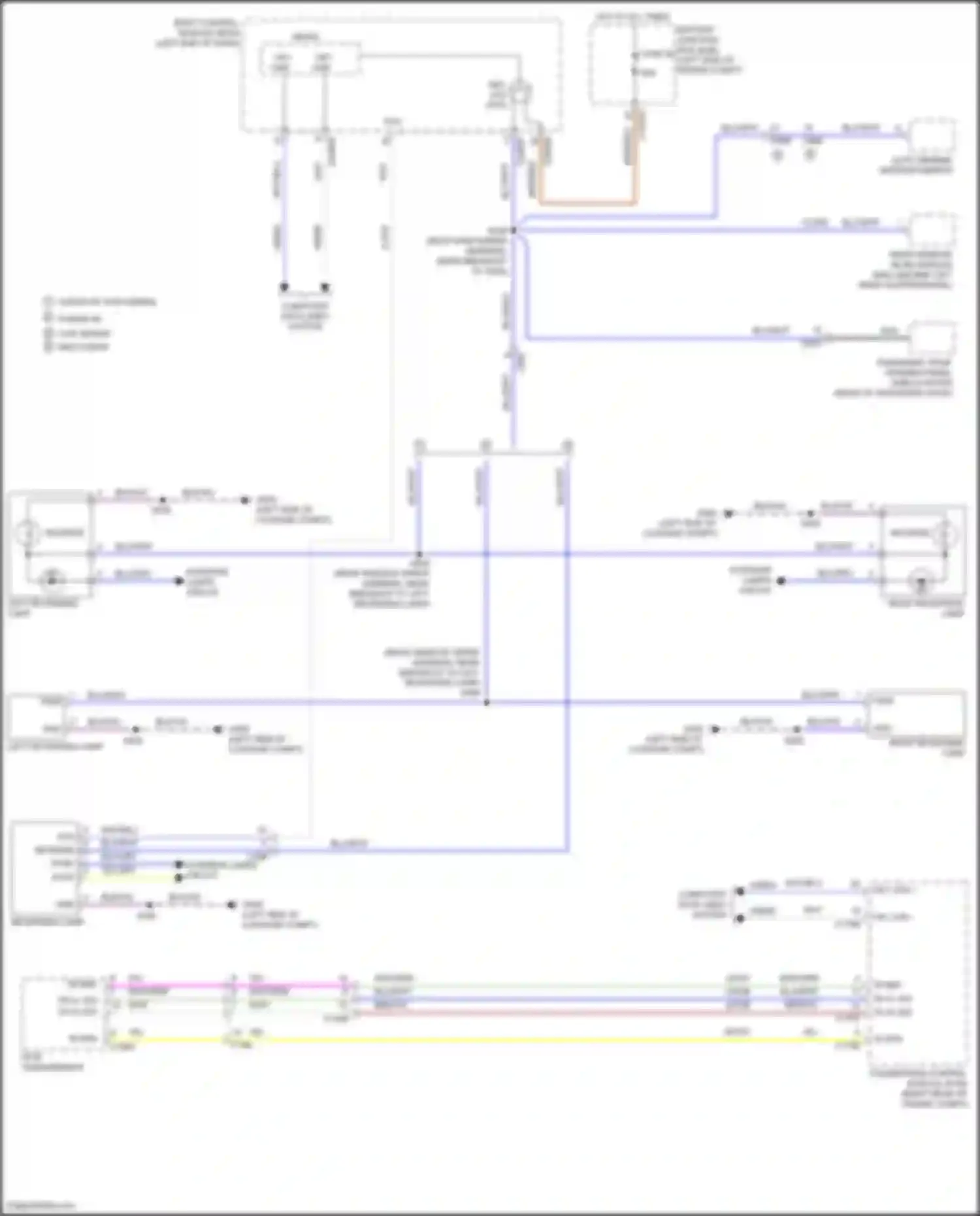 Wiring diagram computer data lines system for Lincoln MKZ II facelift (2016-2020) (12 of 125)