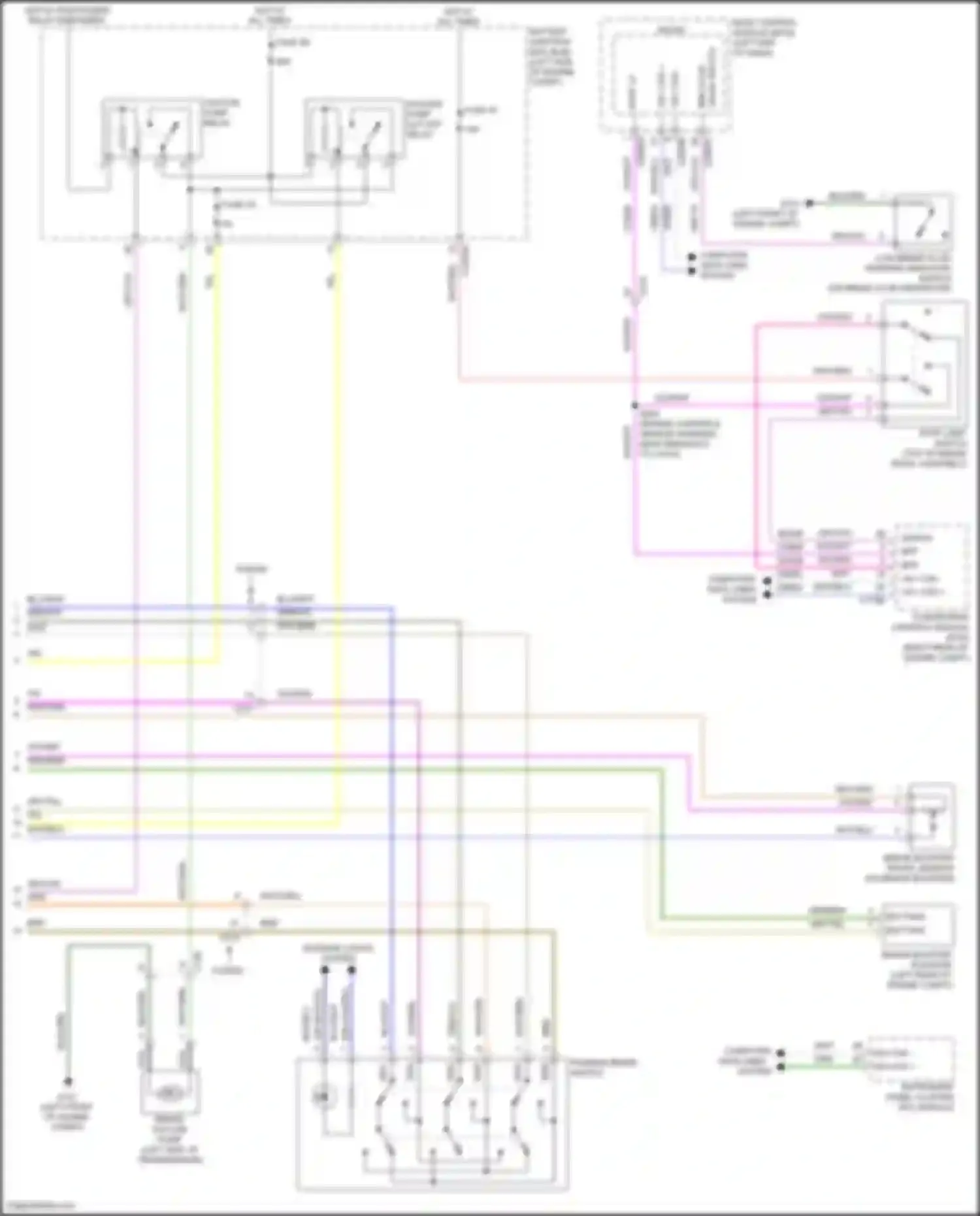Wiring diagram computer data lines for Lincoln MKZ II facelift (2016-2020) (2 of 4)