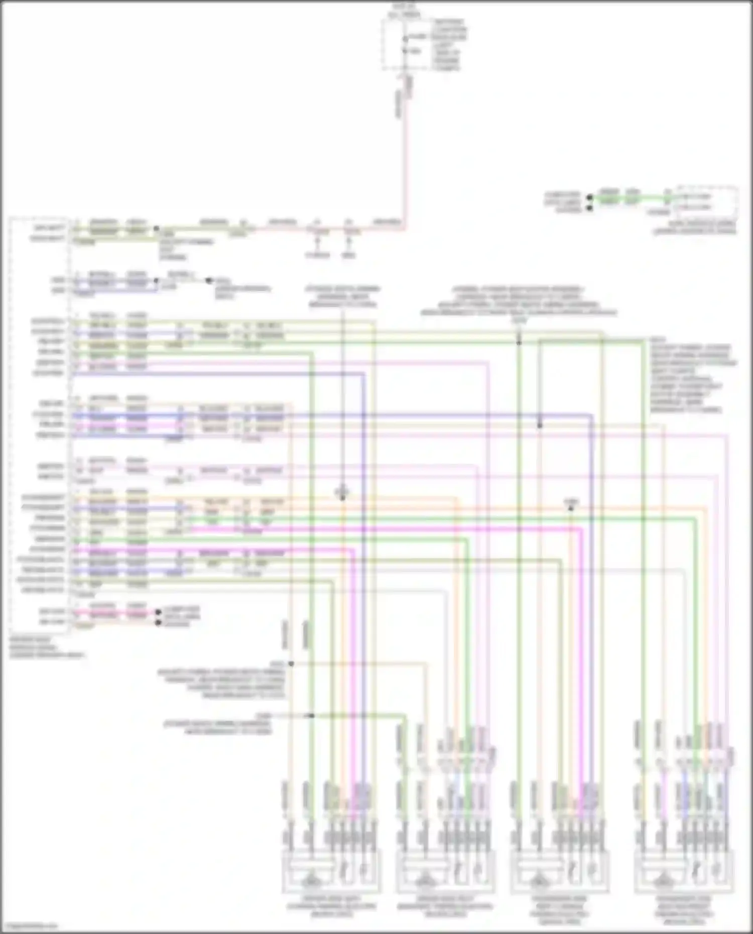 Wiring diagram drv batt for Lincoln MKZ II facelift (2016-2020) (1 of 2)