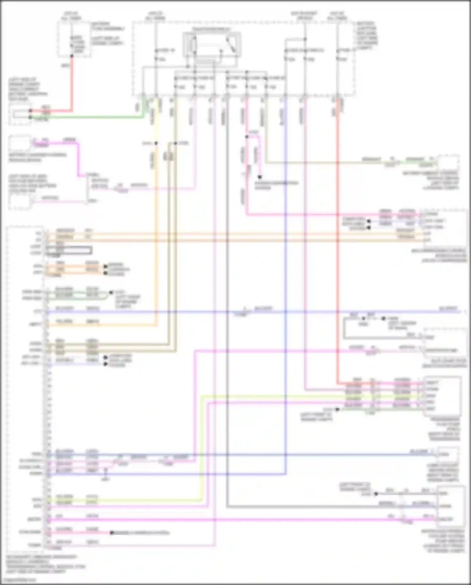 Wiring diagram fuse 21 for Lincoln MKZ II facelift (2016-2020) (1 of 7)