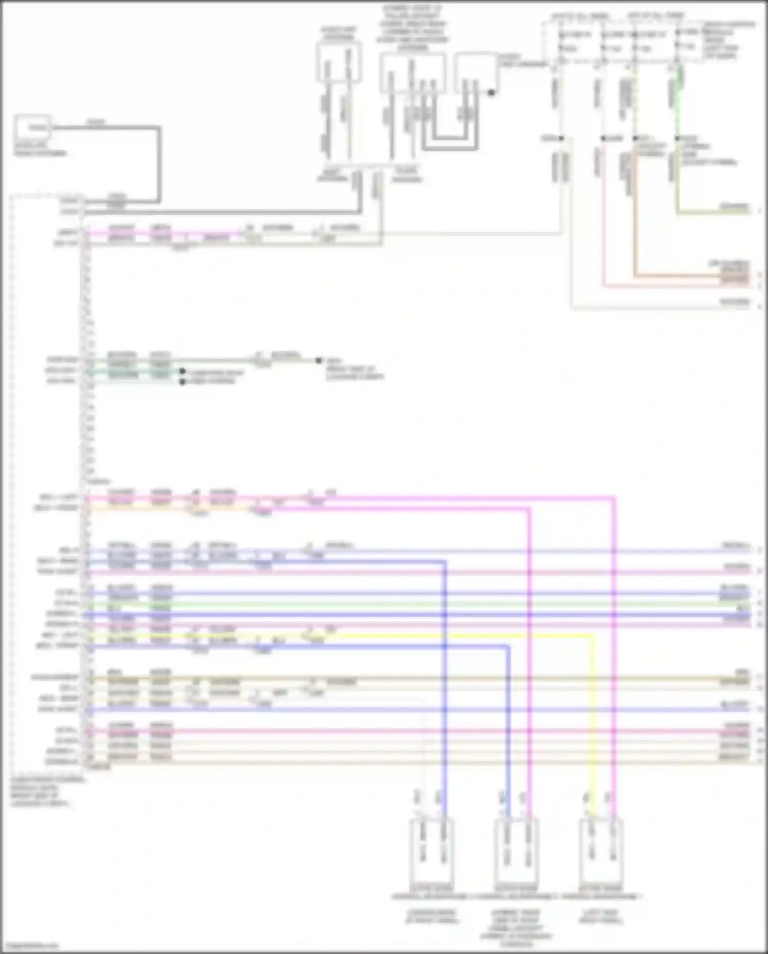 Wiring diagram fuse 33 for Lincoln MKZ II facelift (2016-2020) (6 of 6)