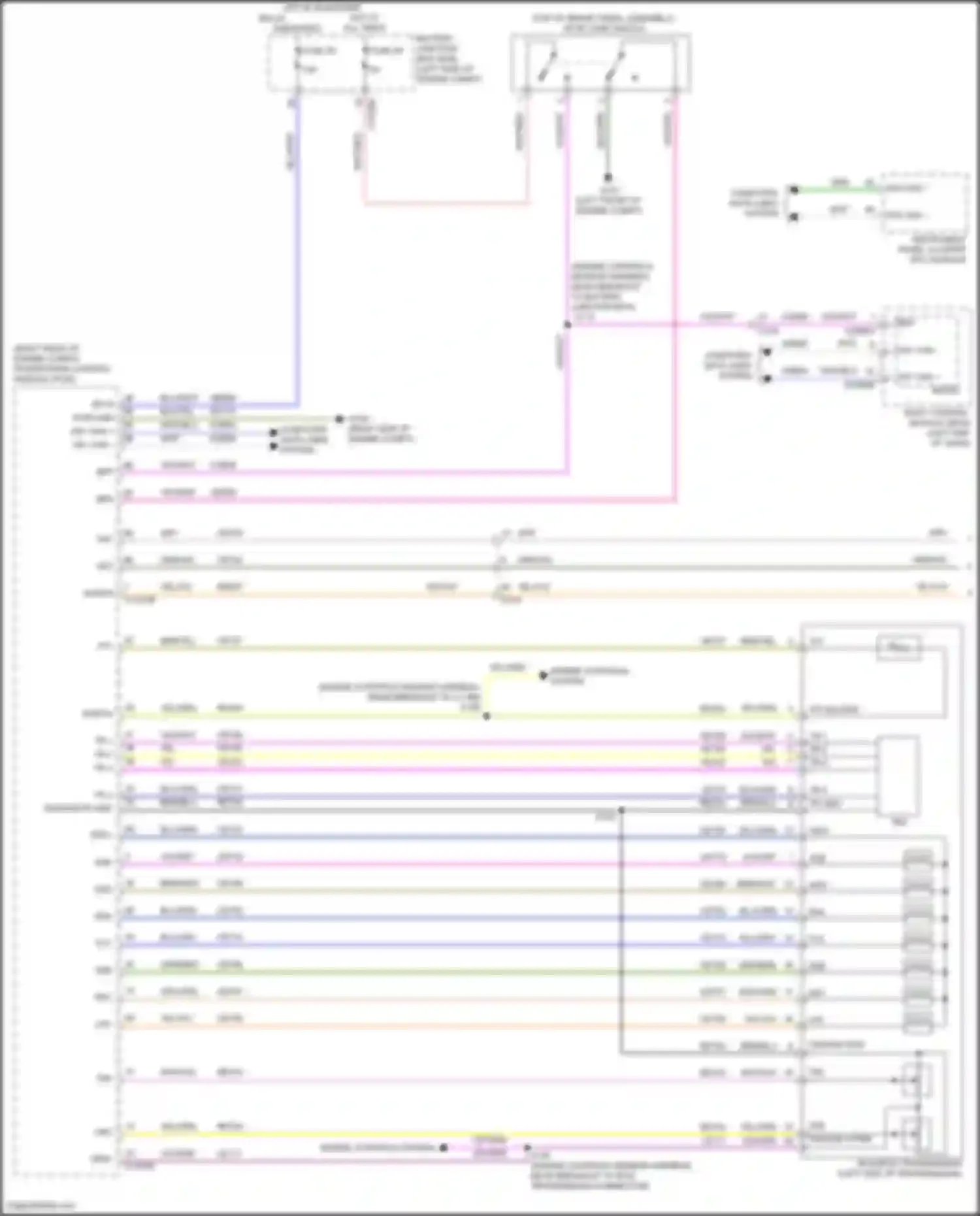 Wiring diagram fuse 54 for Lincoln MKZ II facelift (2016-2020) (3 of 10)