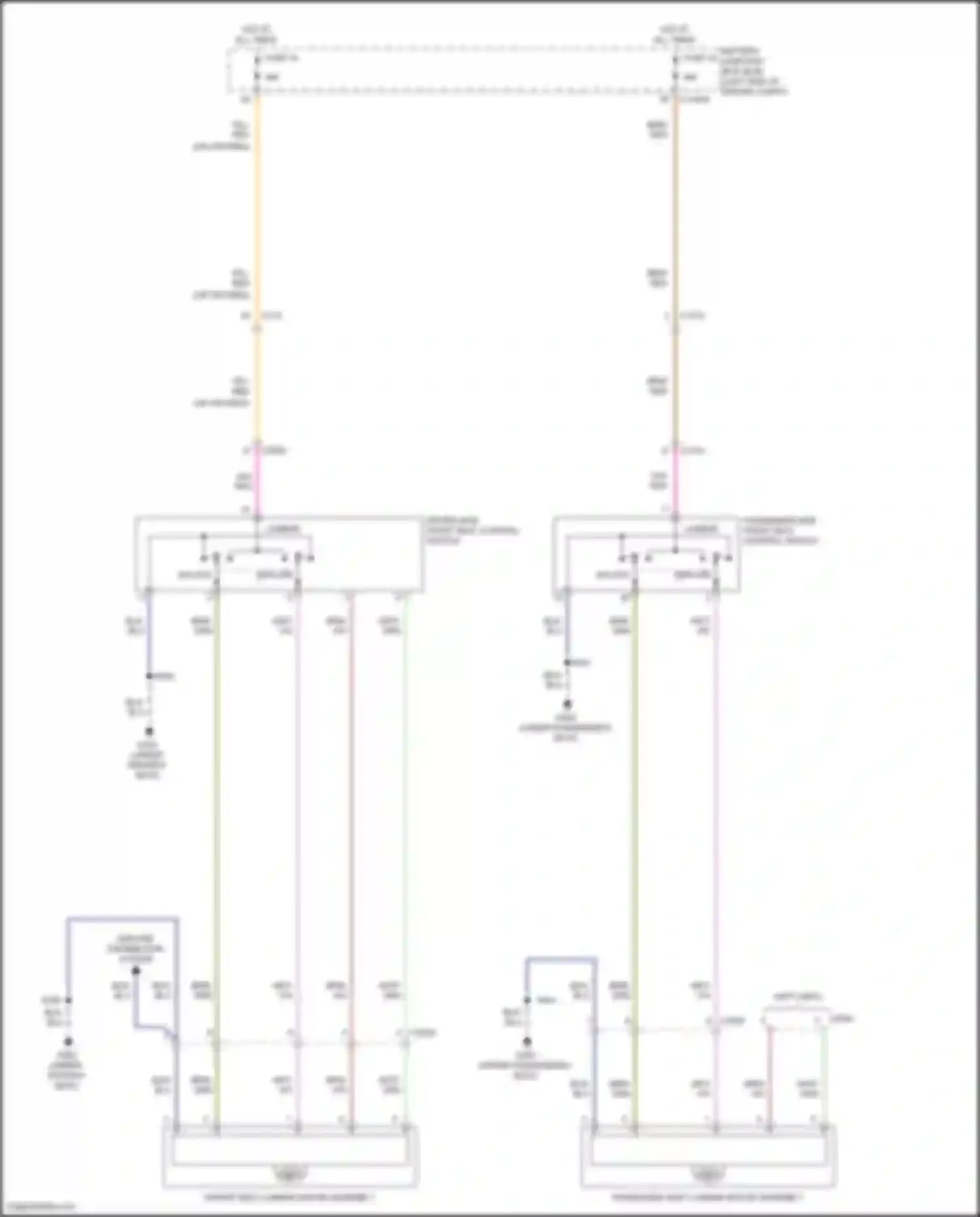 Wiring diagram fuse 74 for Lincoln MKZ II facelift (2016-2020) (1 of 6)