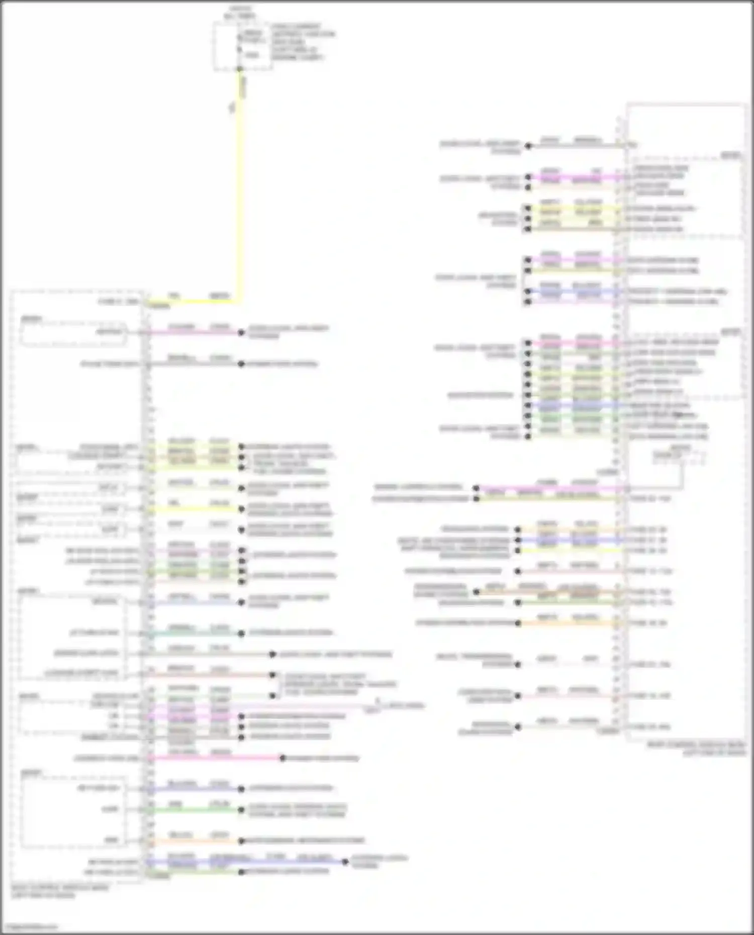 Wiring diagram gry/red for Lincoln MKZ II facelift (2016-2020) (4 of 54)