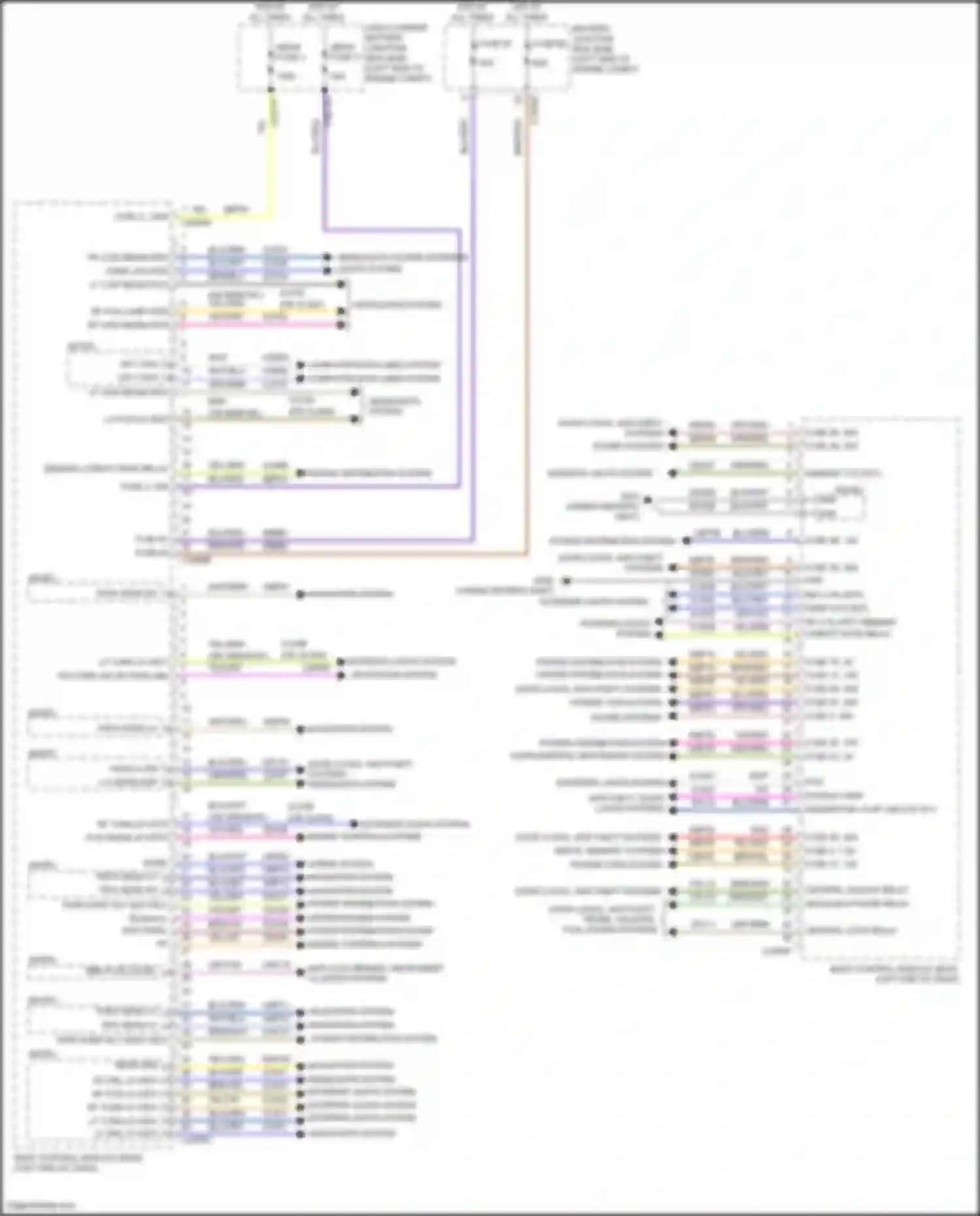 Wiring diagram gry/vio for Lincoln MKZ II facelift (2016-2020) (14 of 82)