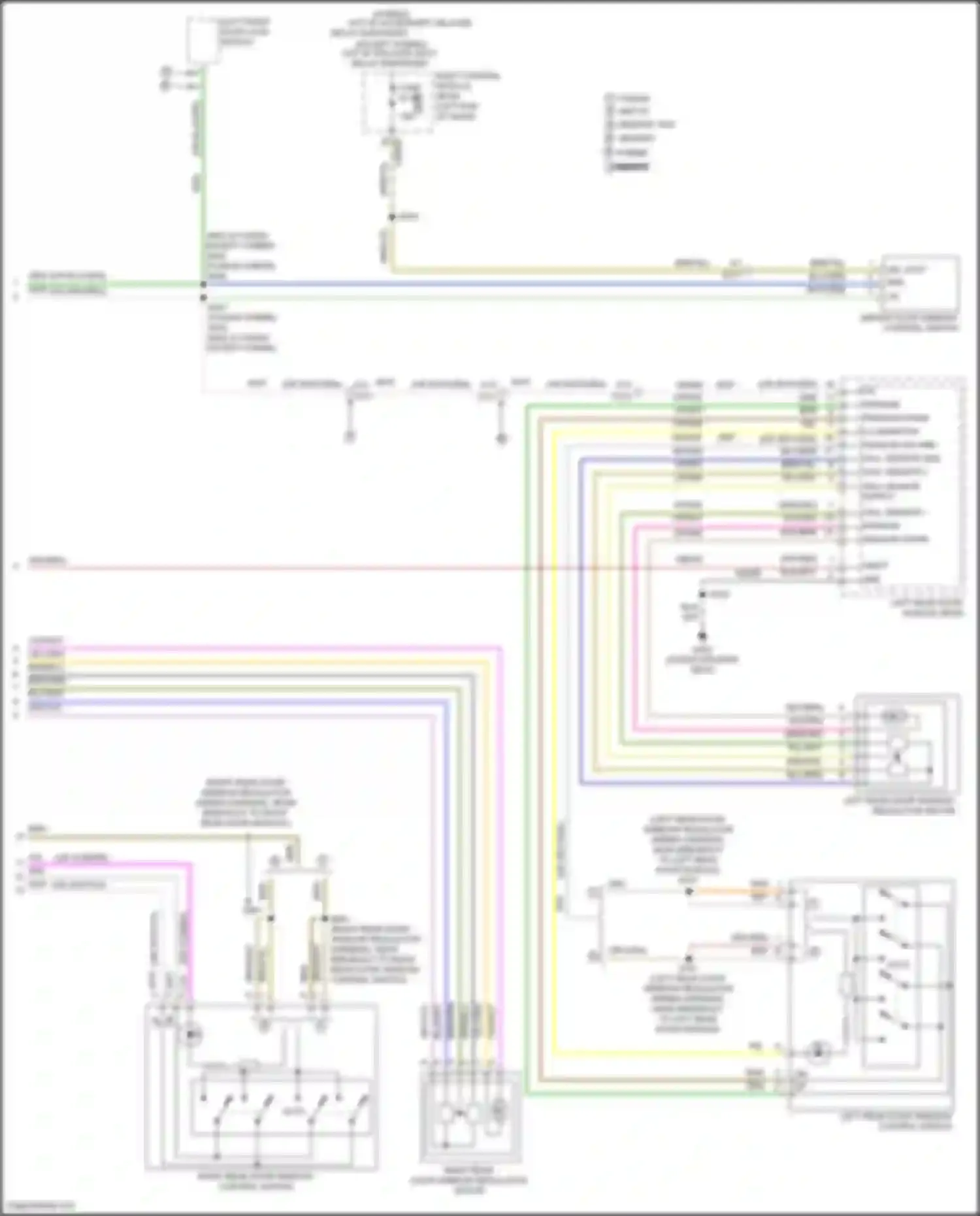 Wiring diagram hall sensor gnd for Lincoln MKZ II facelift (2016-2020) (2 of 2)