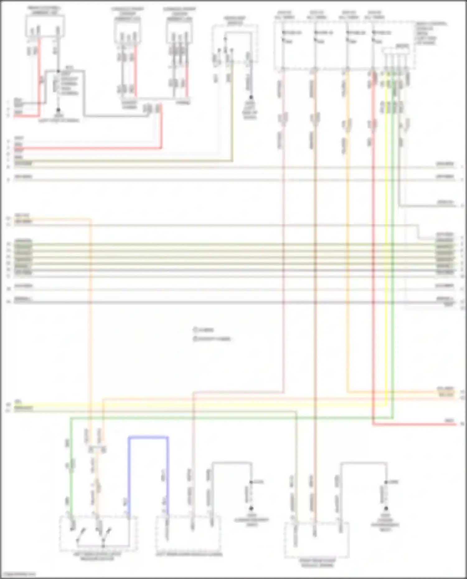 Wiring diagram headlamp switch for Lincoln MKZ II facelift (2016-2020) (2 of 10)