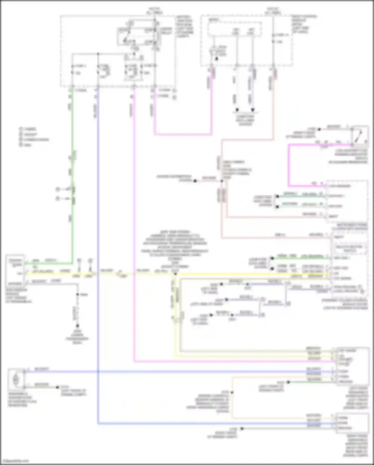Wiring diagram hybrid except hybrid fusion mkz for Lincoln MKZ II facelift (2016-2020) (1 of 1)