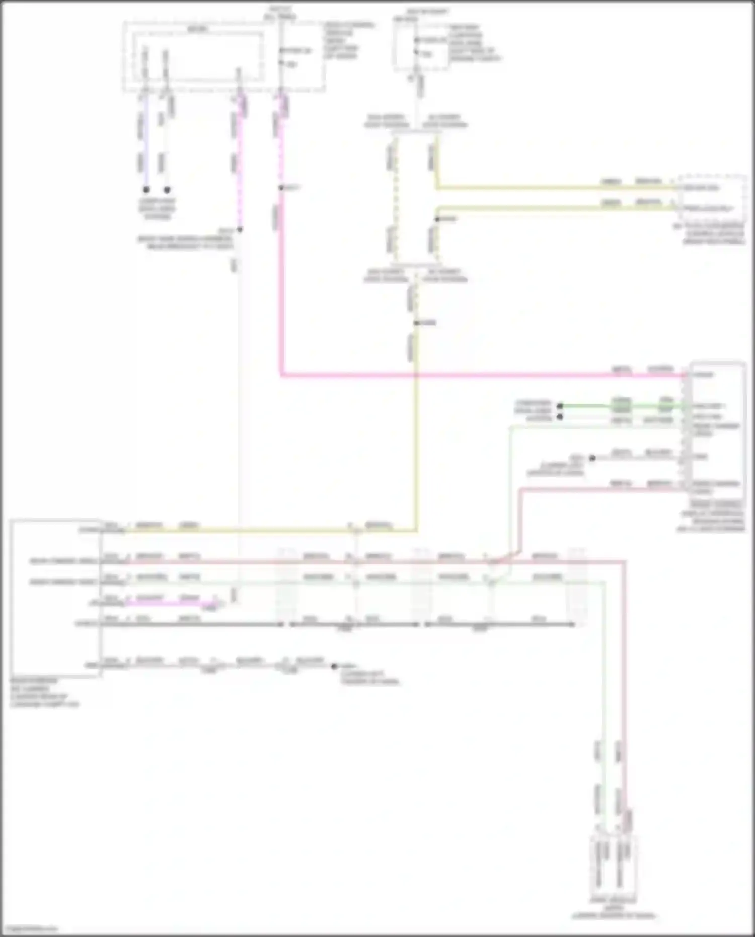 Wiring diagram ign sw sig for Lincoln MKZ II facelift (2016-2020) (3 of 3)
