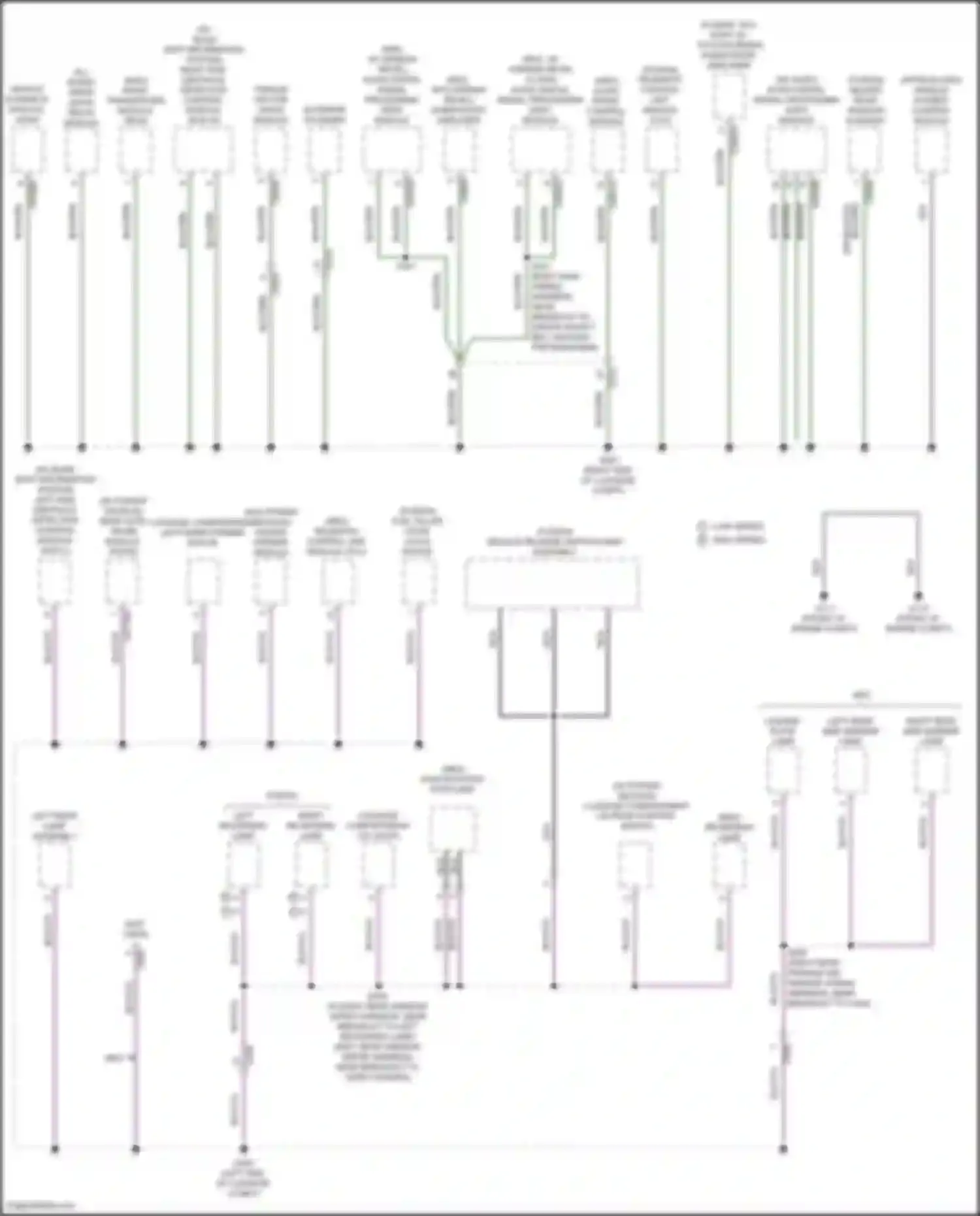 Wiring diagram low series high series for Lincoln MKZ II facelift (2016-2020) (1 of 1)