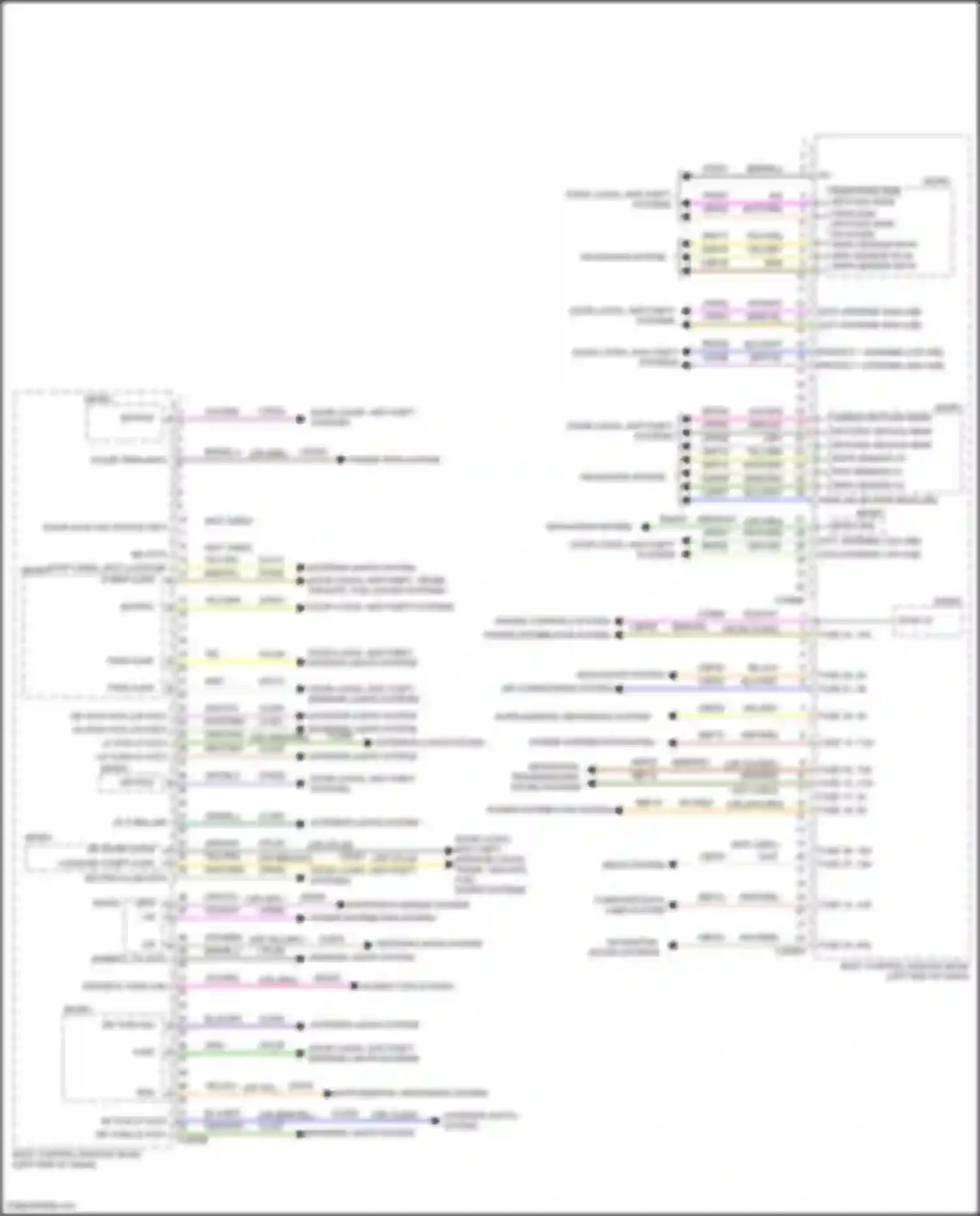 Wiring diagram navigation system for Lincoln MKZ II facelift (2016-2020) (5 of 9)