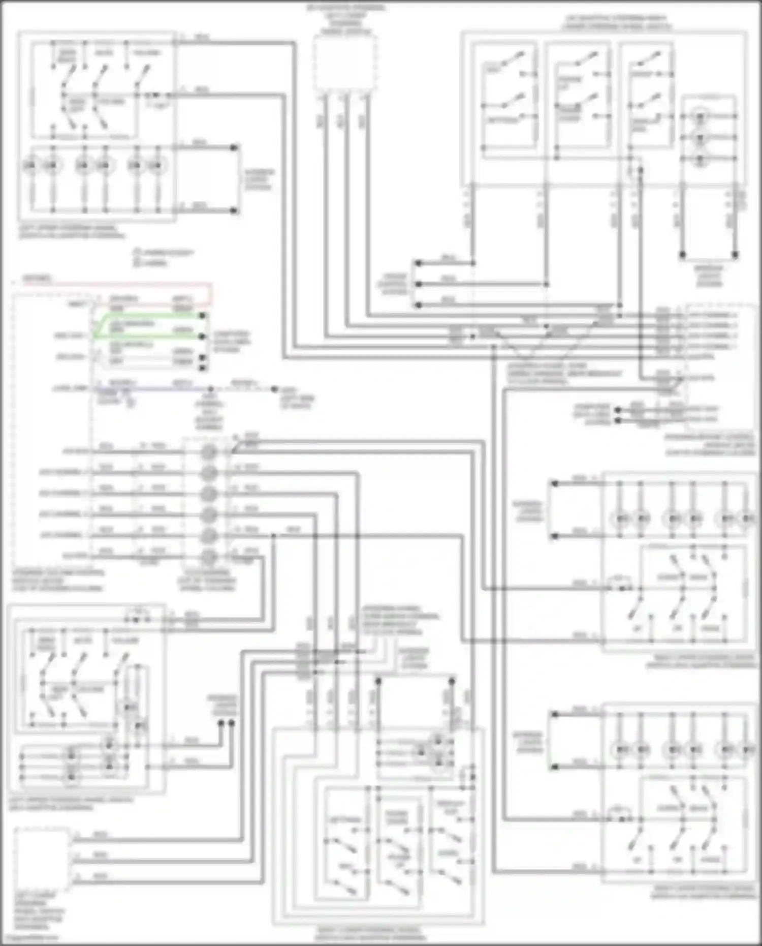Wiring diagram seek right/ for Lincoln MKZ II facelift (2016-2020) (1 of 2)