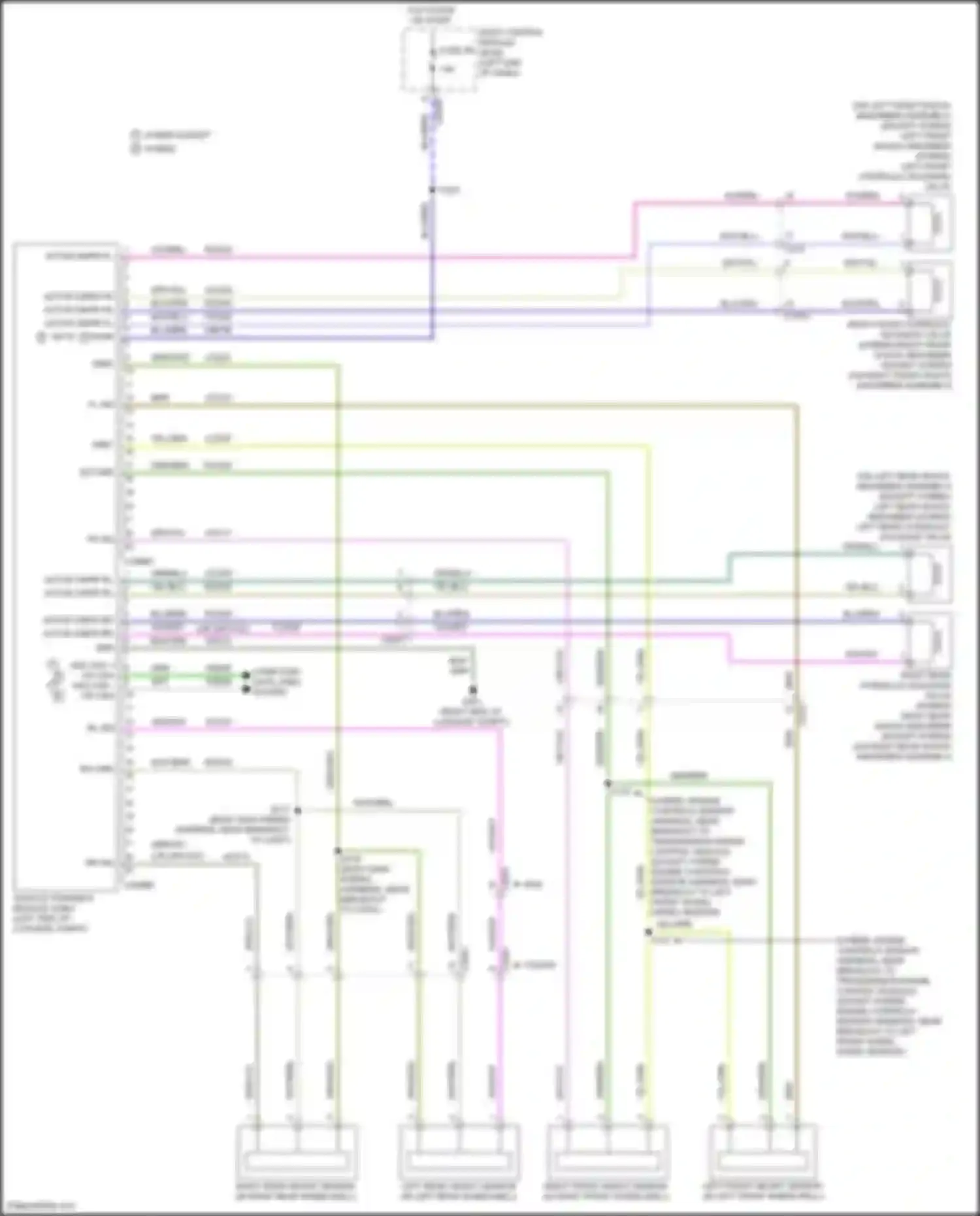 Wiring diagram sig gnd for Lincoln MKZ II facelift (2016-2020) (3 of 3)
