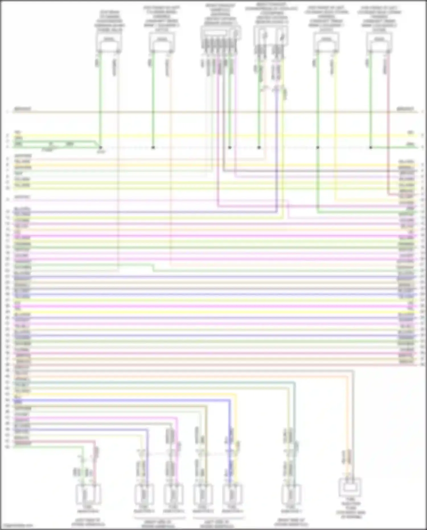 Wiring diagram yel/blu for Lincoln MKZ II facelift (2016-2020) (49 of 61)