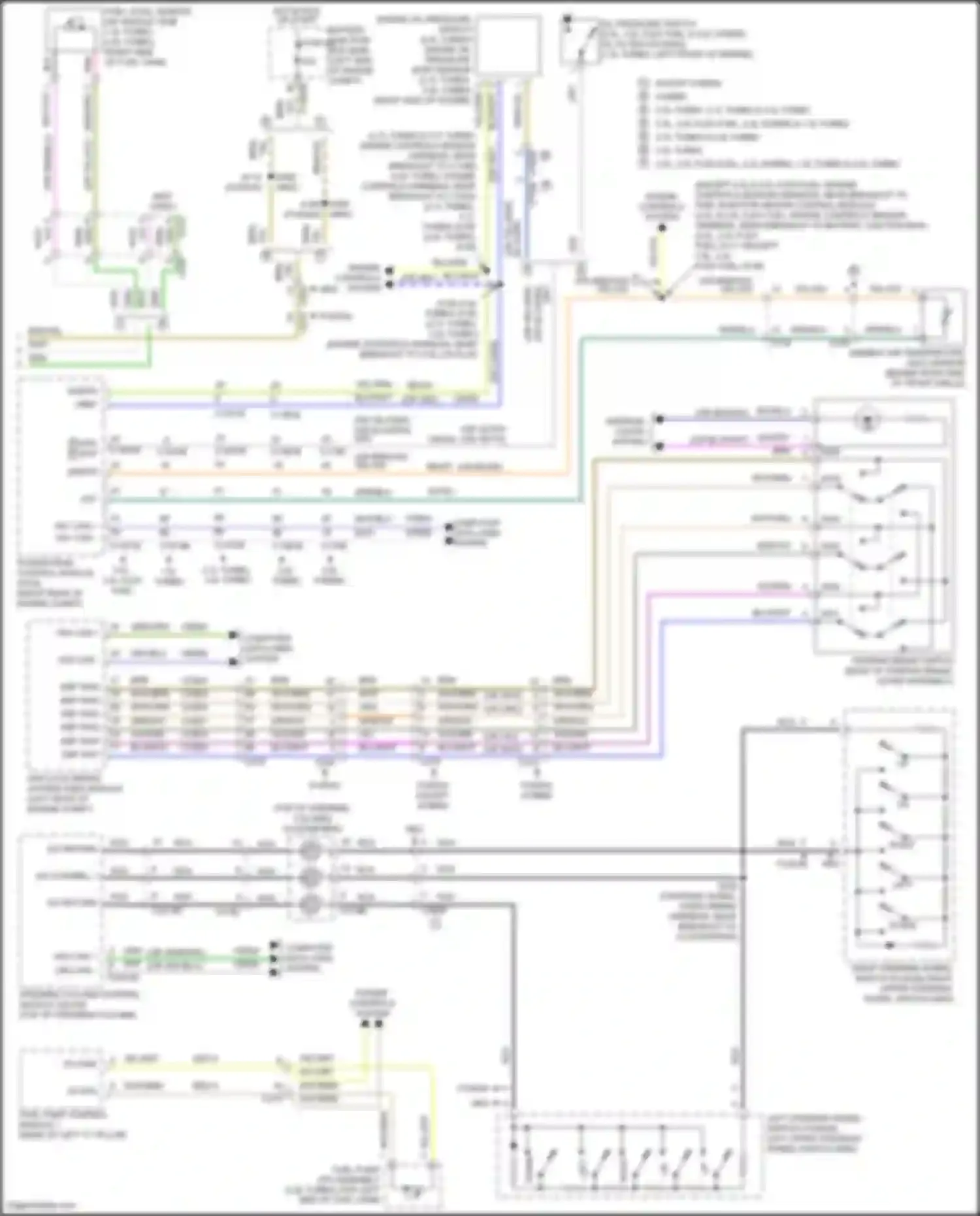 Wiring diagram yel/vio for Lincoln MKZ II facelift (2016-2020) (10 of 78)