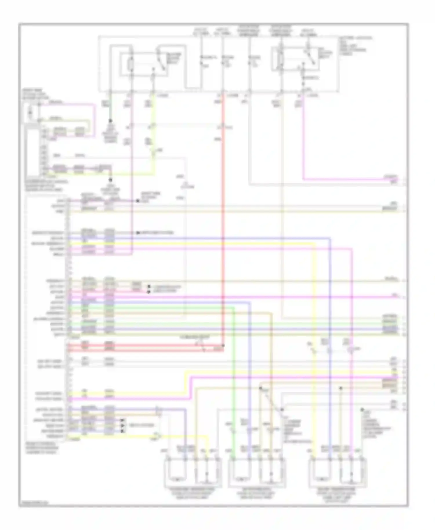 MKZ Lincoln II (2012-2016): Automatic a/c circuit, except hybrid (1 of 3)