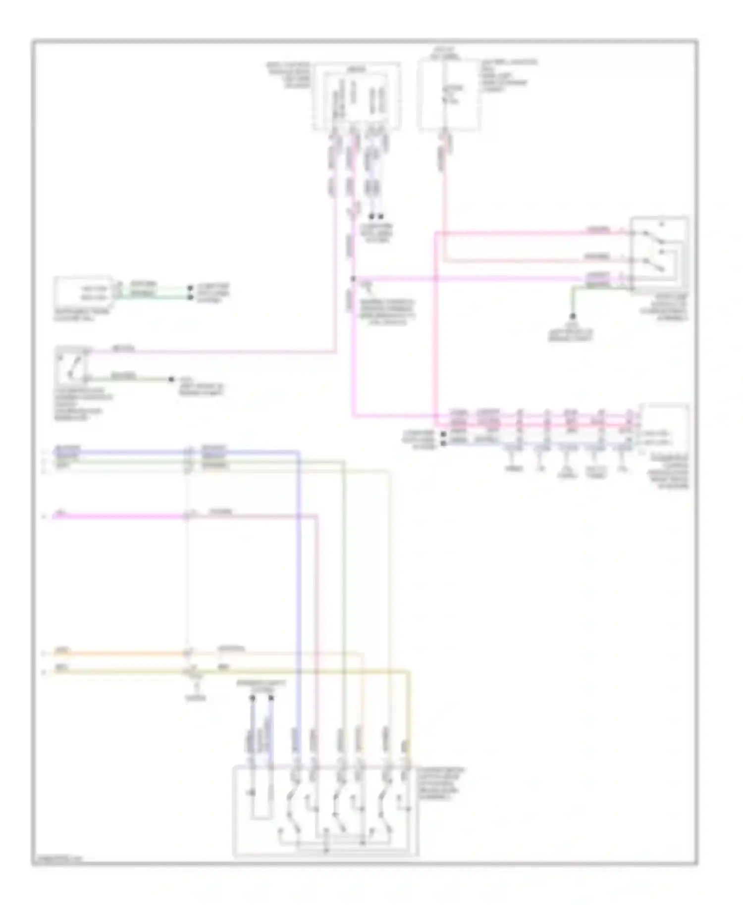 MKZ Lincoln II (2012-2016): Anti-lock brakes circuit, except hybrid (2 of 2)