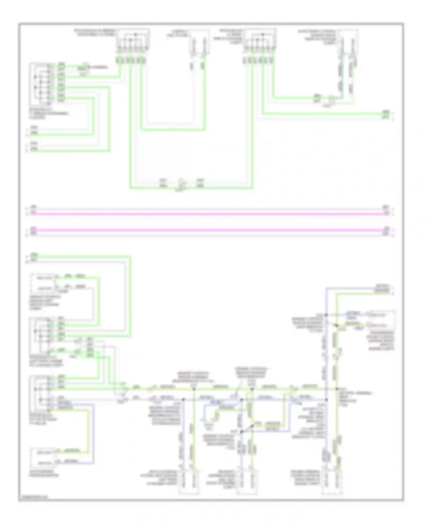 MKZ Lincoln II (2012-2016): Computer data lines circuit, except hybrid (2 of 4)